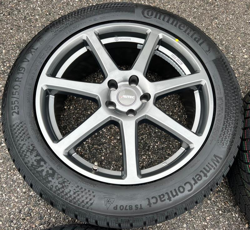 4 ROUES D'HIVER ALU 19" AUDI Q4 FZ SKODA ENYAQ NY VW ID.4 ID4 E2 CONTINENTAL 2022