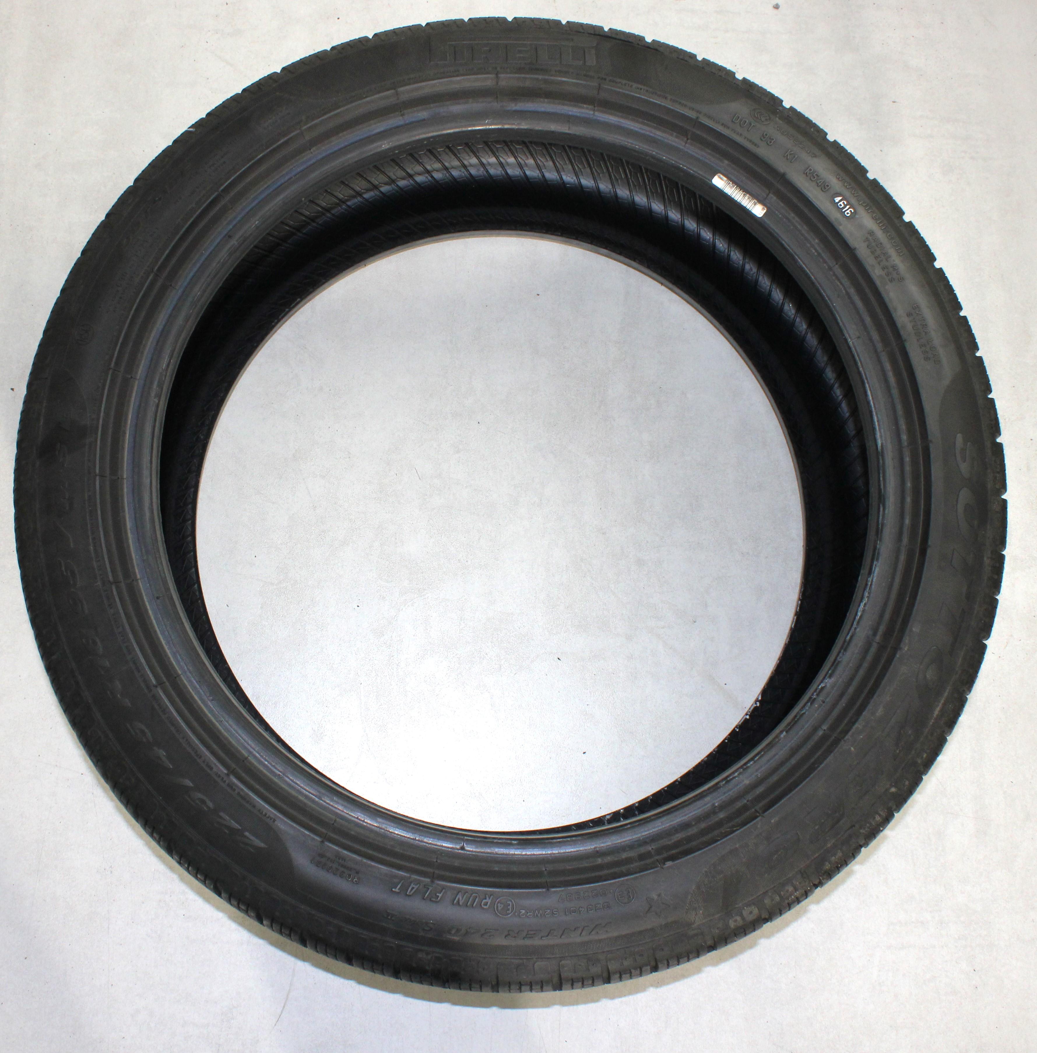 4 x 225/45R18 95V Winterreifen Pirelli Sottozero Winter 240 Serie 2 Runflat 5-5,5mm 2016 *