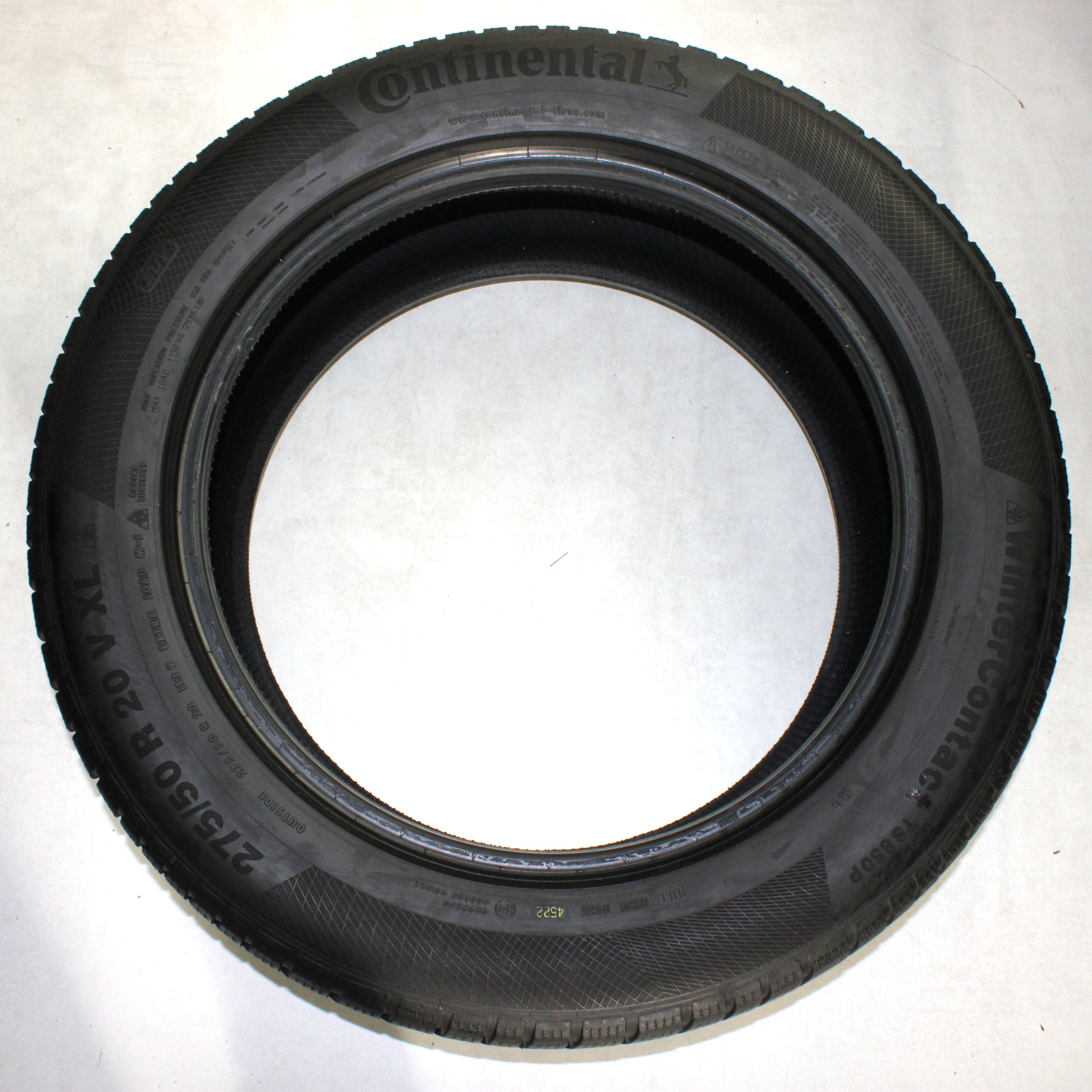 4 x 275/50R20 113V Winterreifen Continental Winter Contact TS850P MO 2x4,5-5mm/1x5-5,5mm/1x6-6,5mm 2022 XL