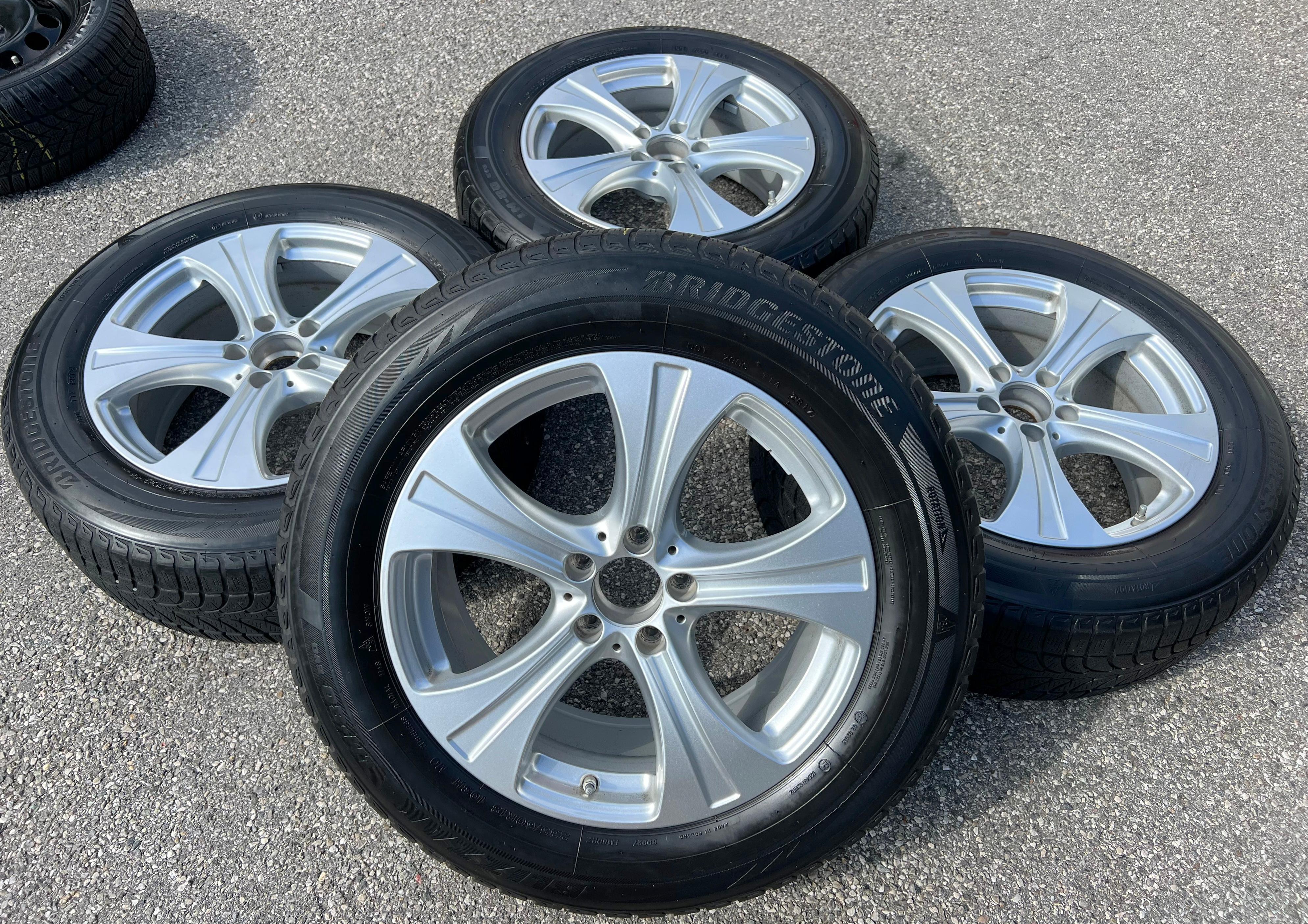 4 RUOTE ORIGINALI IN ALLUMINIO DA 18" MERCEDES GLC-CLASS W253 A2534010800 8x18 ET38