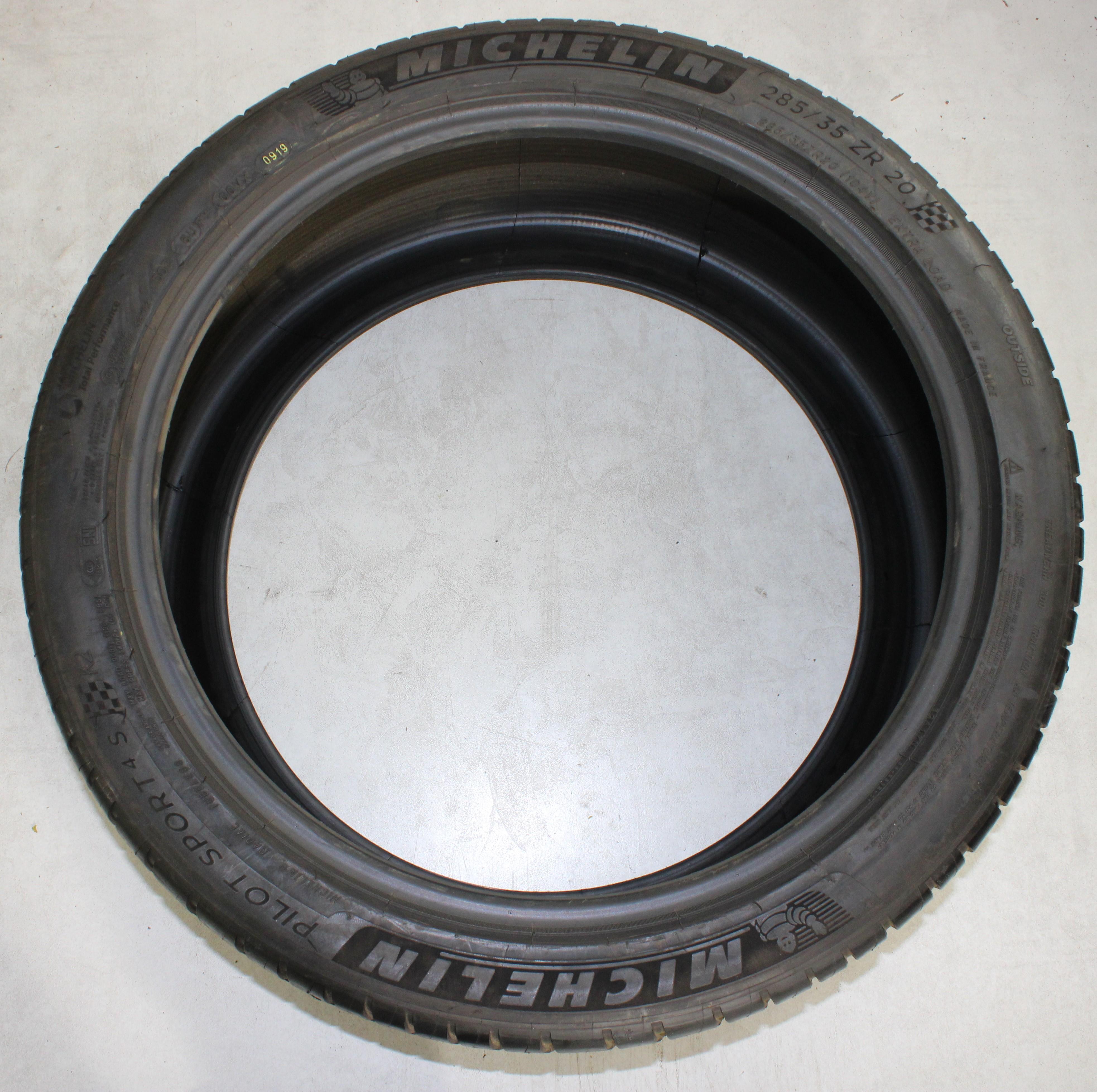 1 pneumatico estivo Michelin Pilot Sport 4S K2 285/35R20 104Y NUOVO 2019 XL