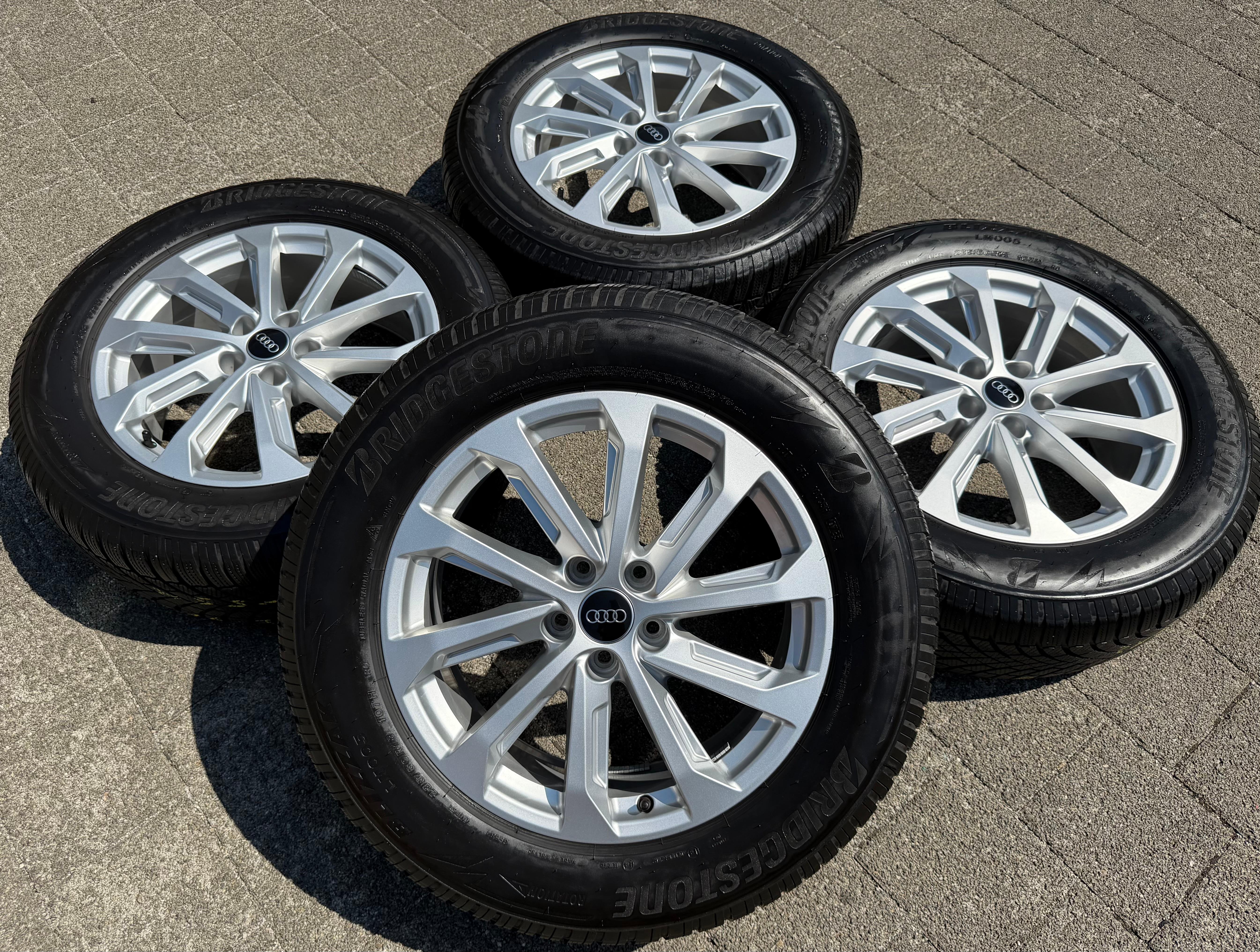 4 llantas de aluminio originales de invierno de 18" para Audi Q5 GU 8MA601025Q 235/60R18 107H 2025