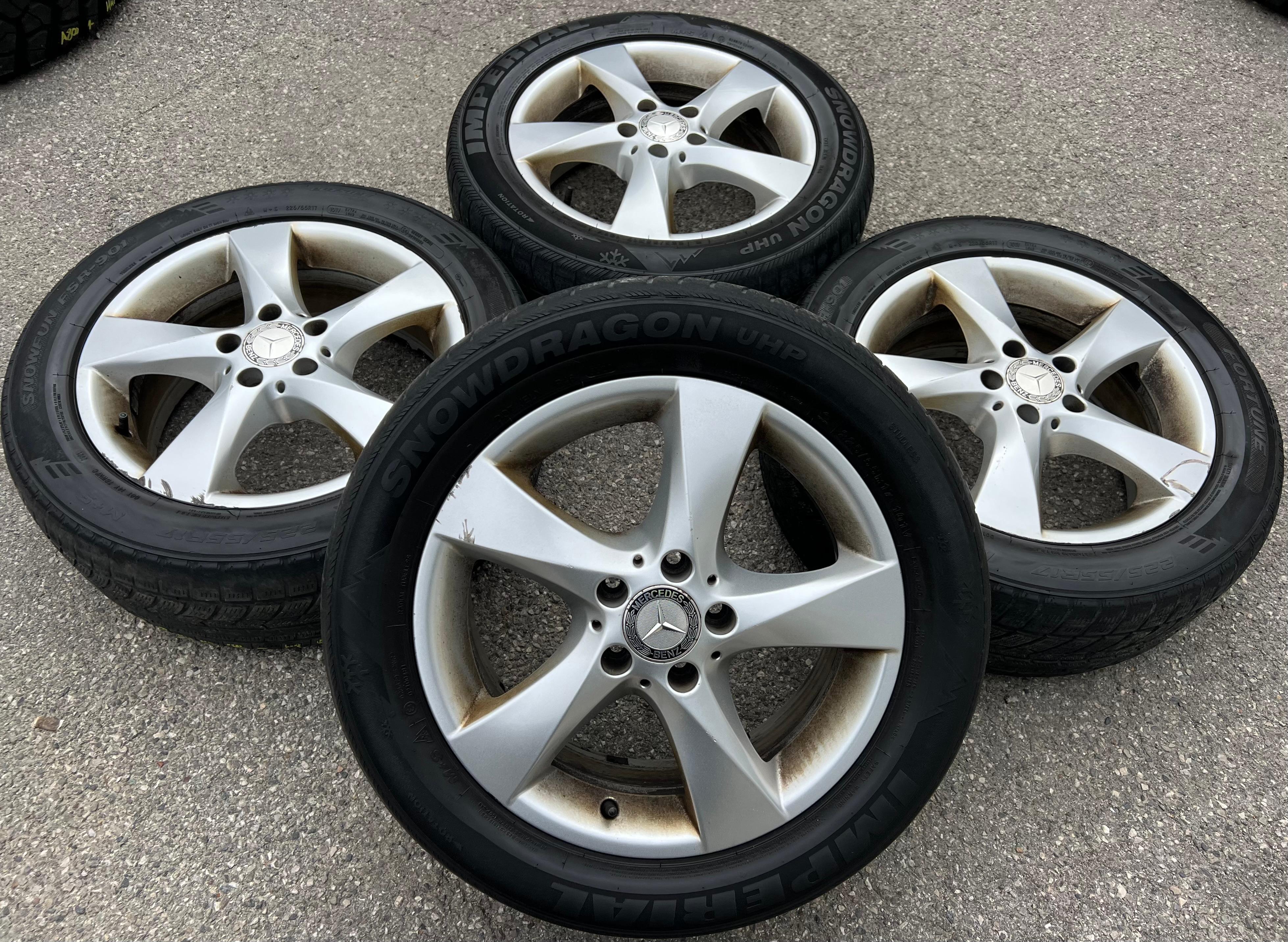 4 ORIGINAL 17" ALUFELGEN FELGEN MERCEDES V-KLASSE VITO W639 W447 A4474014800