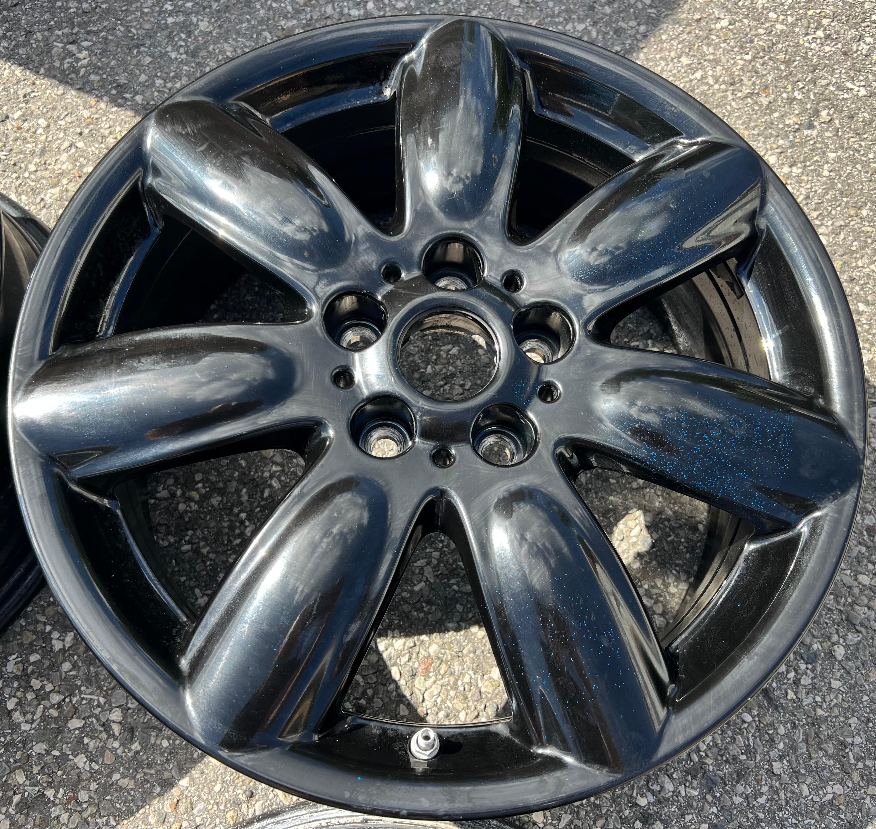 4 RUOTE ORIGINALI IN ALLUMINIO DA 17" MINI CLUBMAN F54 6856059 7x17 ET47 TPMS FREIHAUS