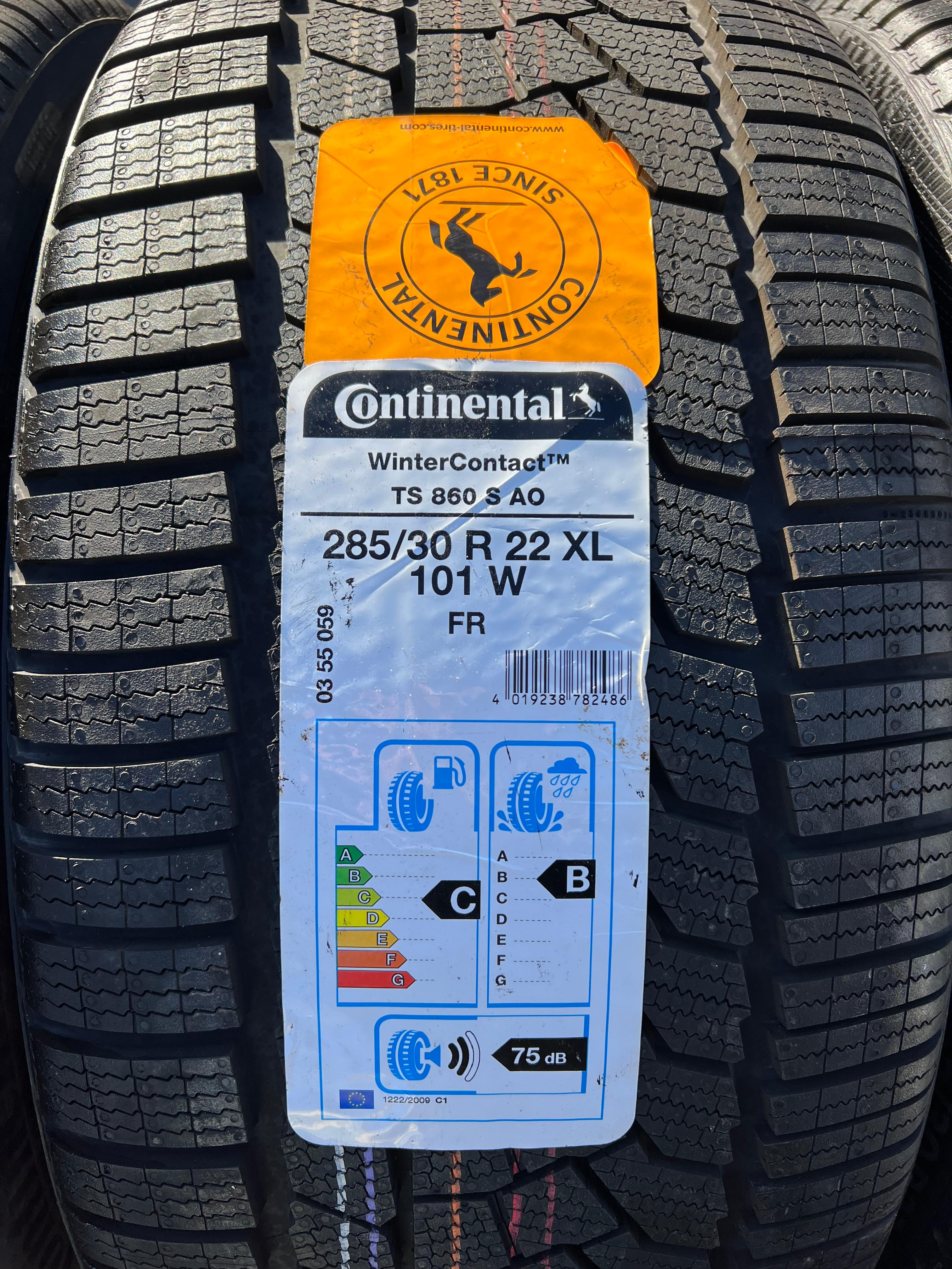 4 ALU 22" 2DRV WINTERRÄDER AUDI RS6 4K RS7 F2 285/30R22 101W CONTINENTAL