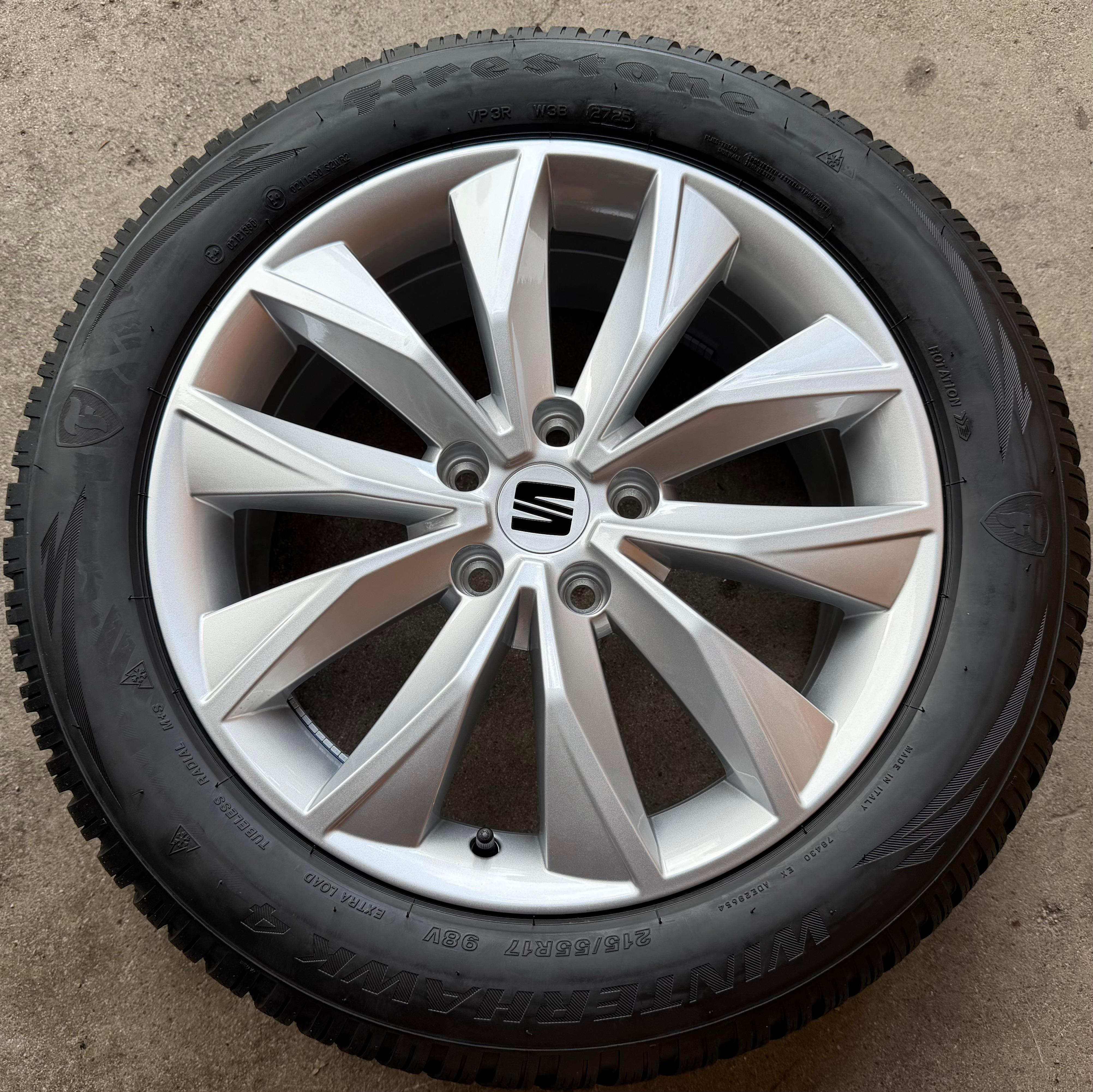 1 llanta de aleación original de 17" para SEAT Ateca 5FP, ref. 575601025M, 7x17, ET45, nueva, envío gratuito