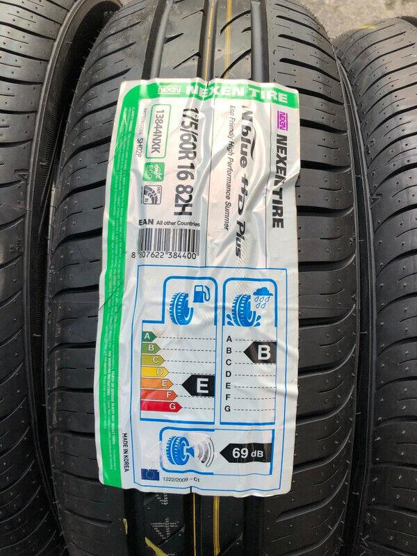 4 x 175/60R16 82H Sommerreifen Nexen N Blue HD Plus NEU 2016
