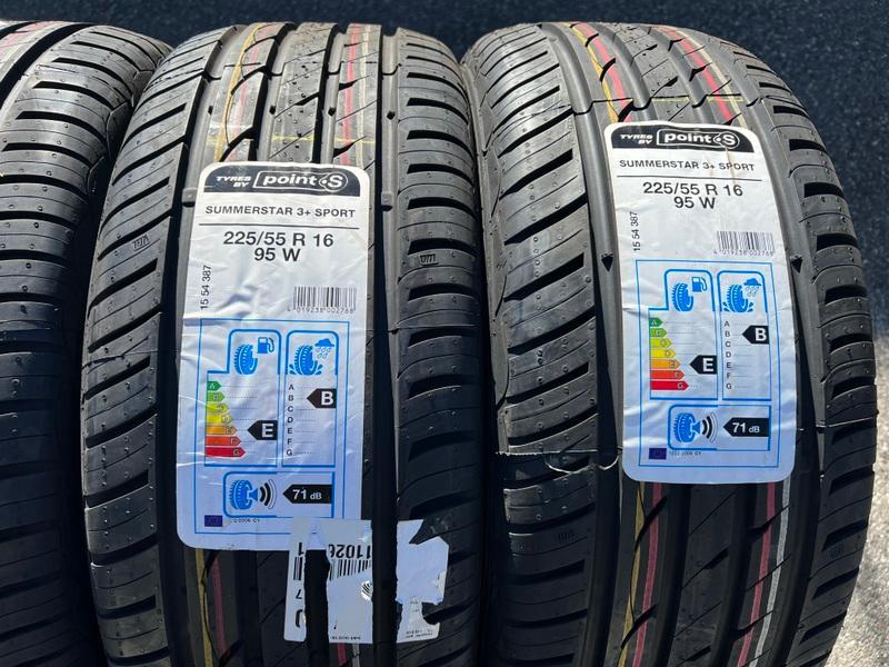 4 x 225/55R16 95W Sommerreifen Point S Summerstar 3+ Sport NEU 2020