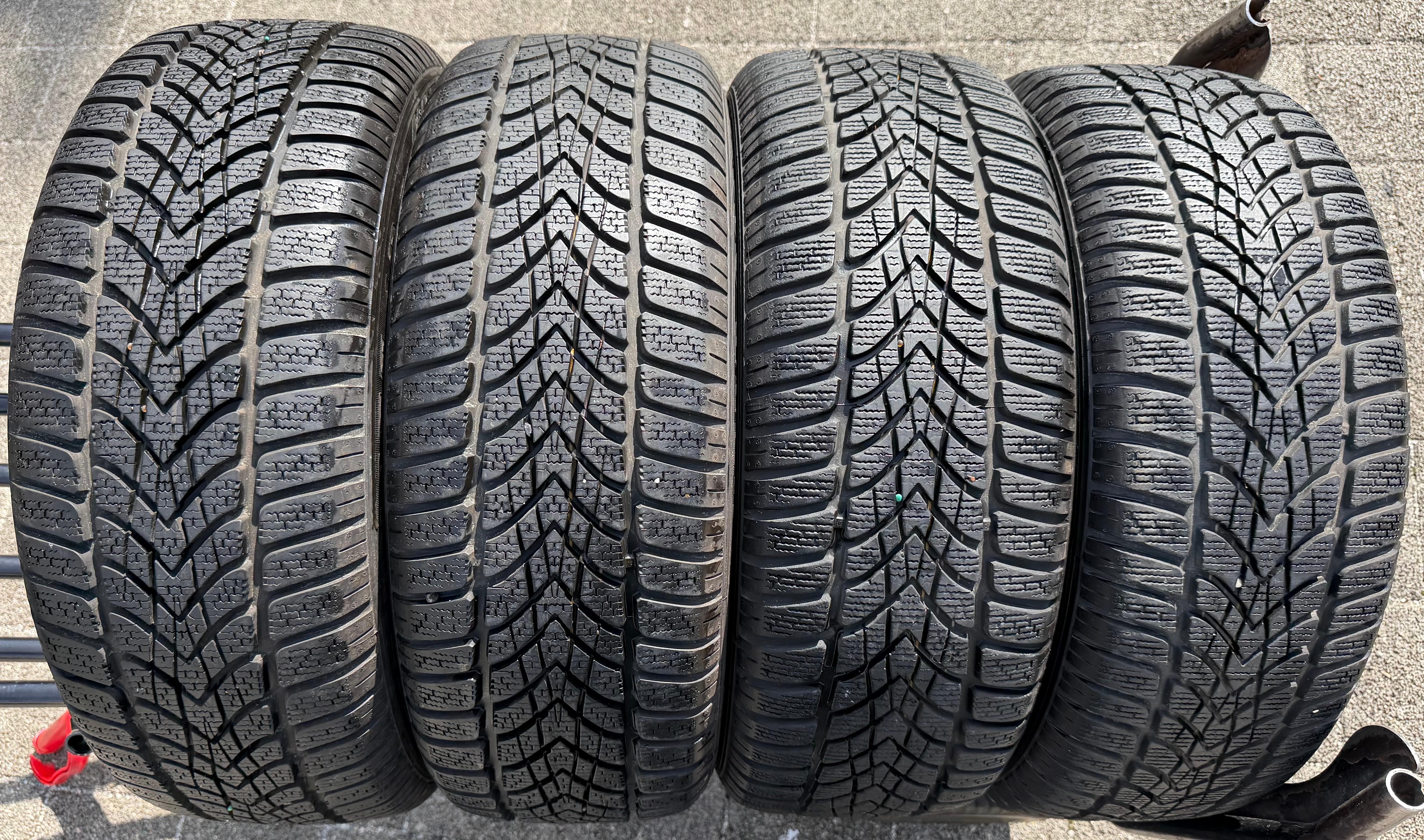 4 Winterräder VW Golf 7 Audi A3 8V Seat Leon 5F Skoda Octavia 5E 205/55R16 91H Dunlop
