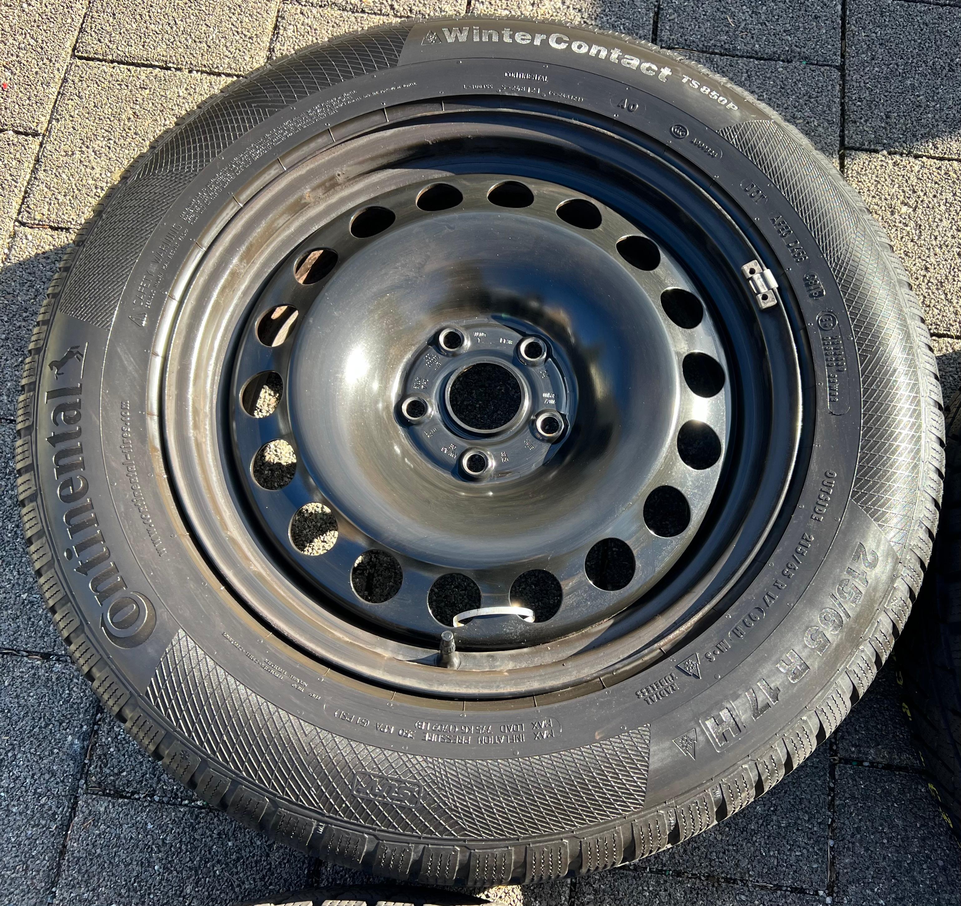 4 WINTERRÄDER AUDI Q3 F3 SEAT TARRACO SKODA KODIAQ VW TIGUAN II 5NA 215/65R17 99H FREIHAUS