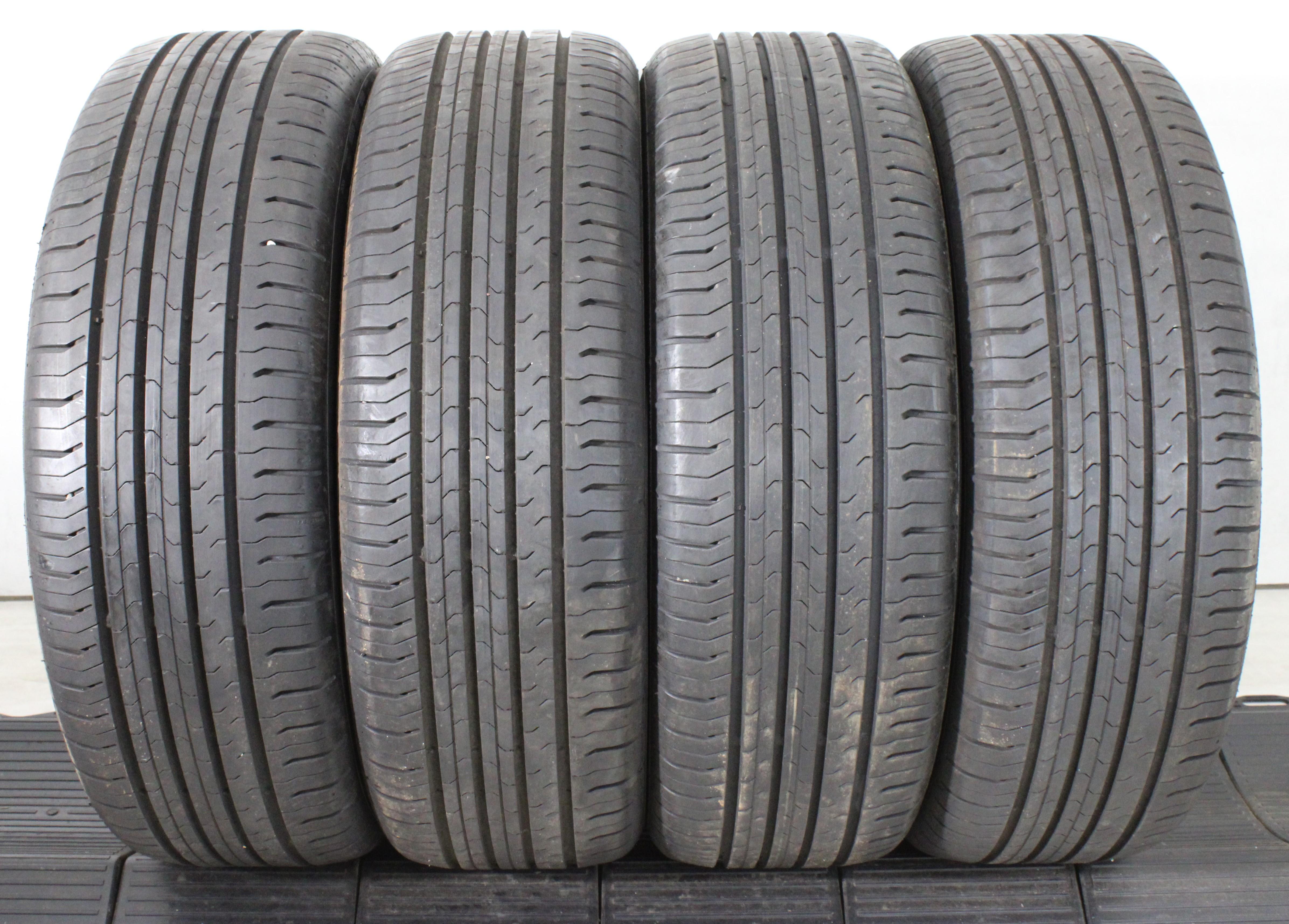 4 x 215/60R17 96H Sommerreifen Continental Premium Contact 5 2x 6,5-7mm und 2x 6-6,5mm 2019