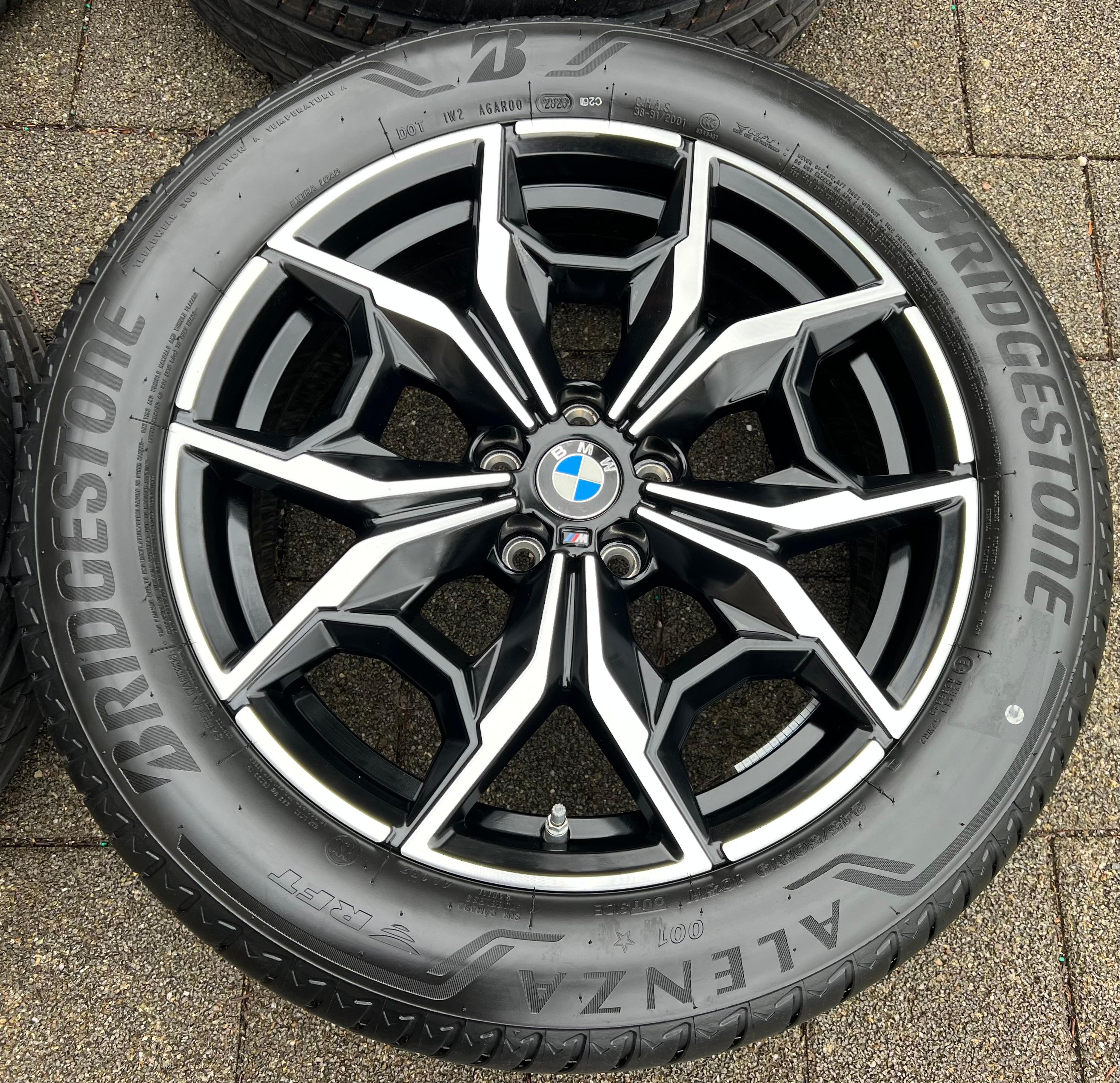 4 CERCHI ESTIVI ORIGINALI IN ALLUMINIO DA 19" BMW X3 G01 X4 G02 STYLING M887 BRIDGESTONE 2023 RDKS CONSEGNA GRATUITA