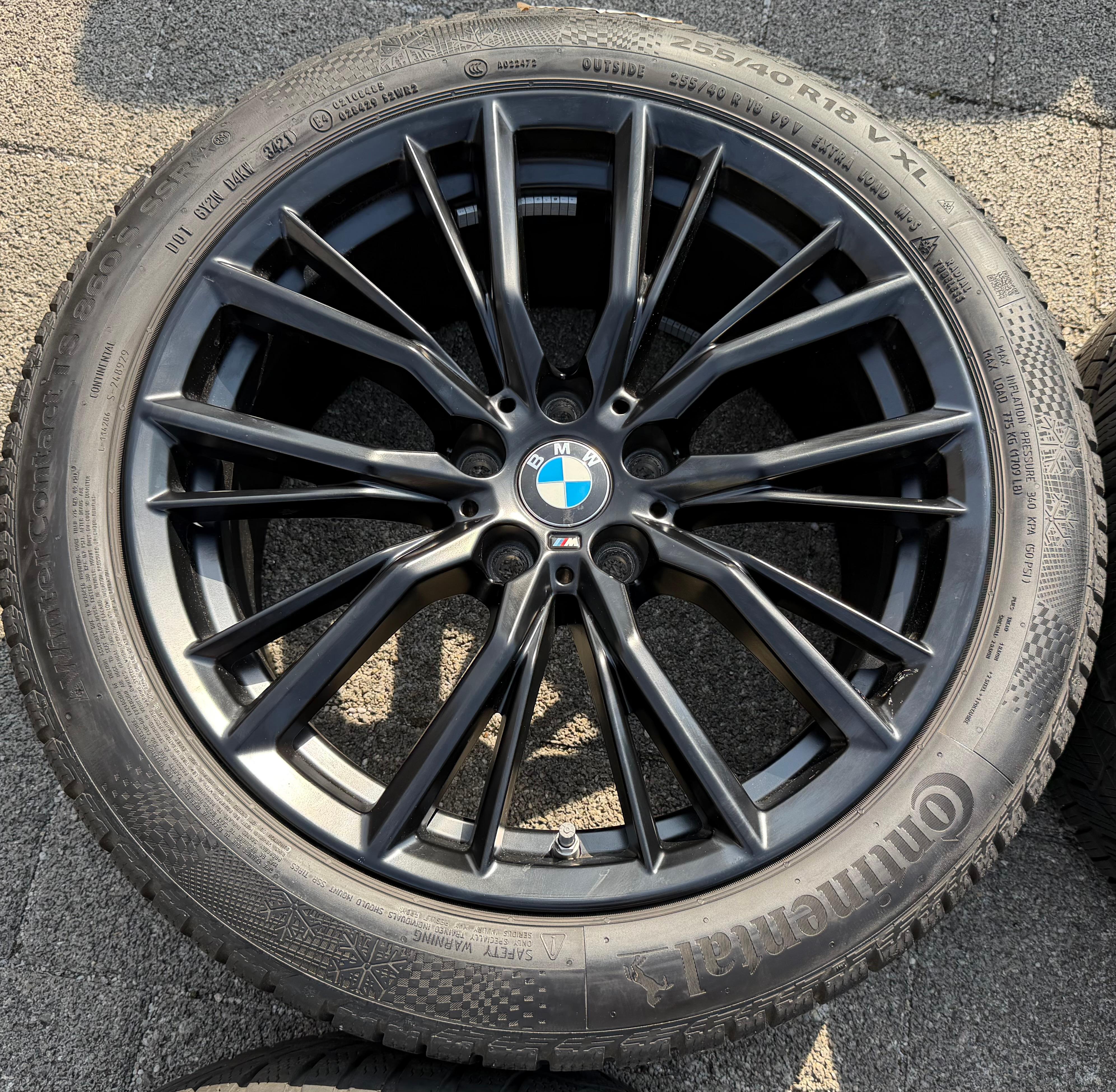 4 Original 18" Alu Winterräder BMW 3ER Reihe G20 G21 4ER G22 G23 2ER G42 M796 RDKS