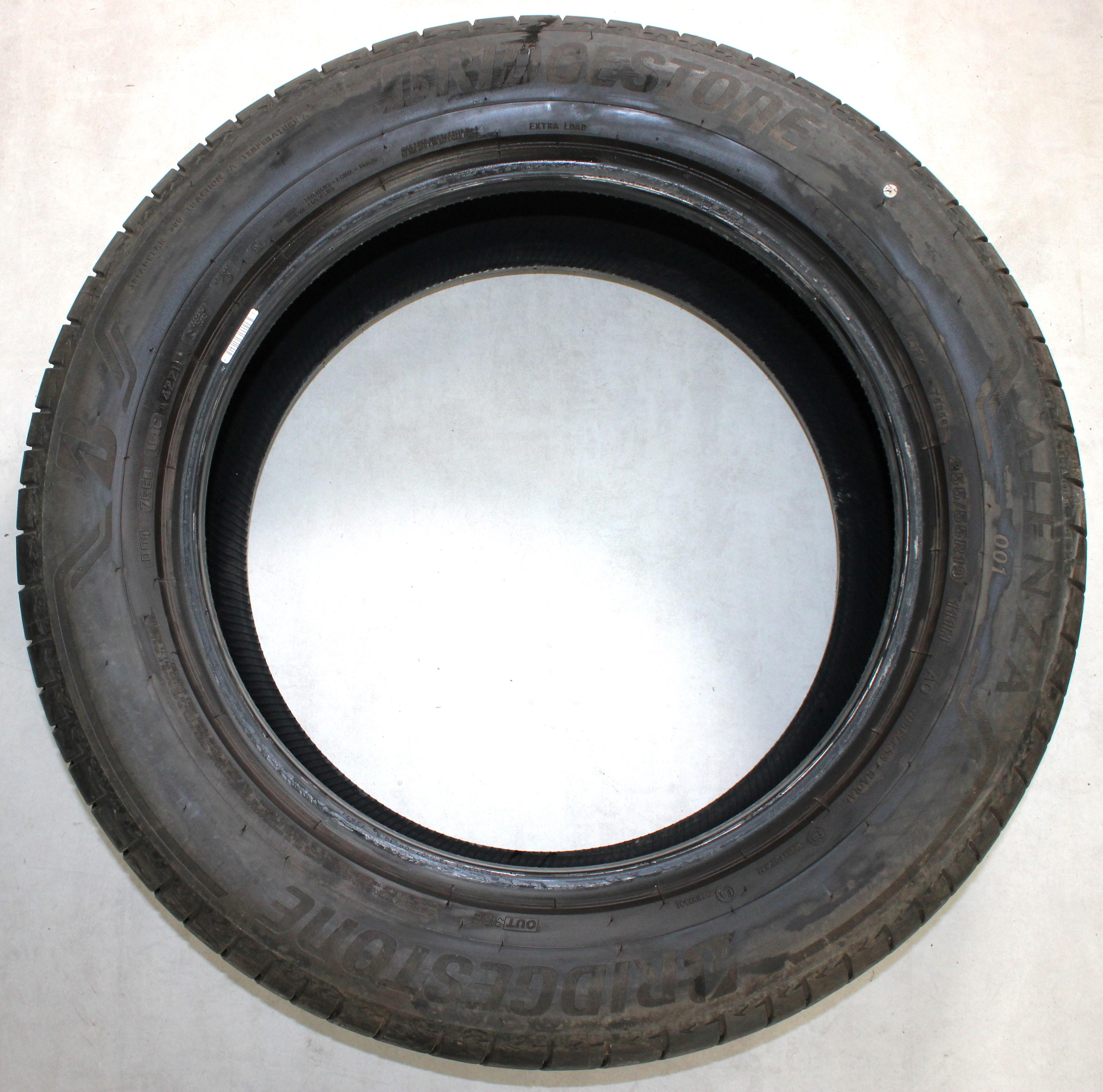 4 x 255/55R19 111H neumáticos de verano Bridgestone Alenza 001 7,5-8mm 2021 AO