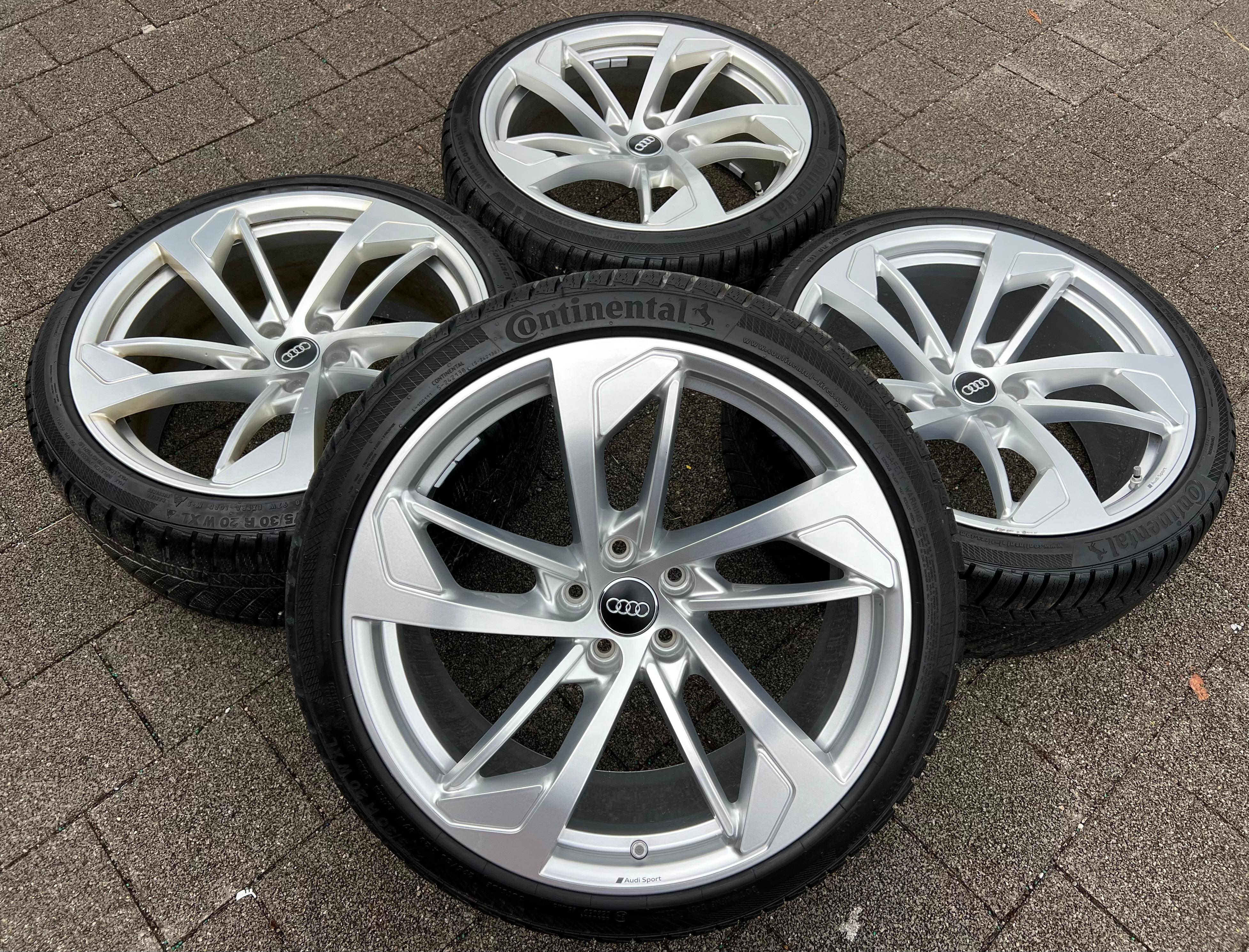 4 ORIGINAL 20" ALU WINTERRÄDER AUDI RS4 RS5 8W 275/30R20 97W 8W0601025CN FREIHAUS