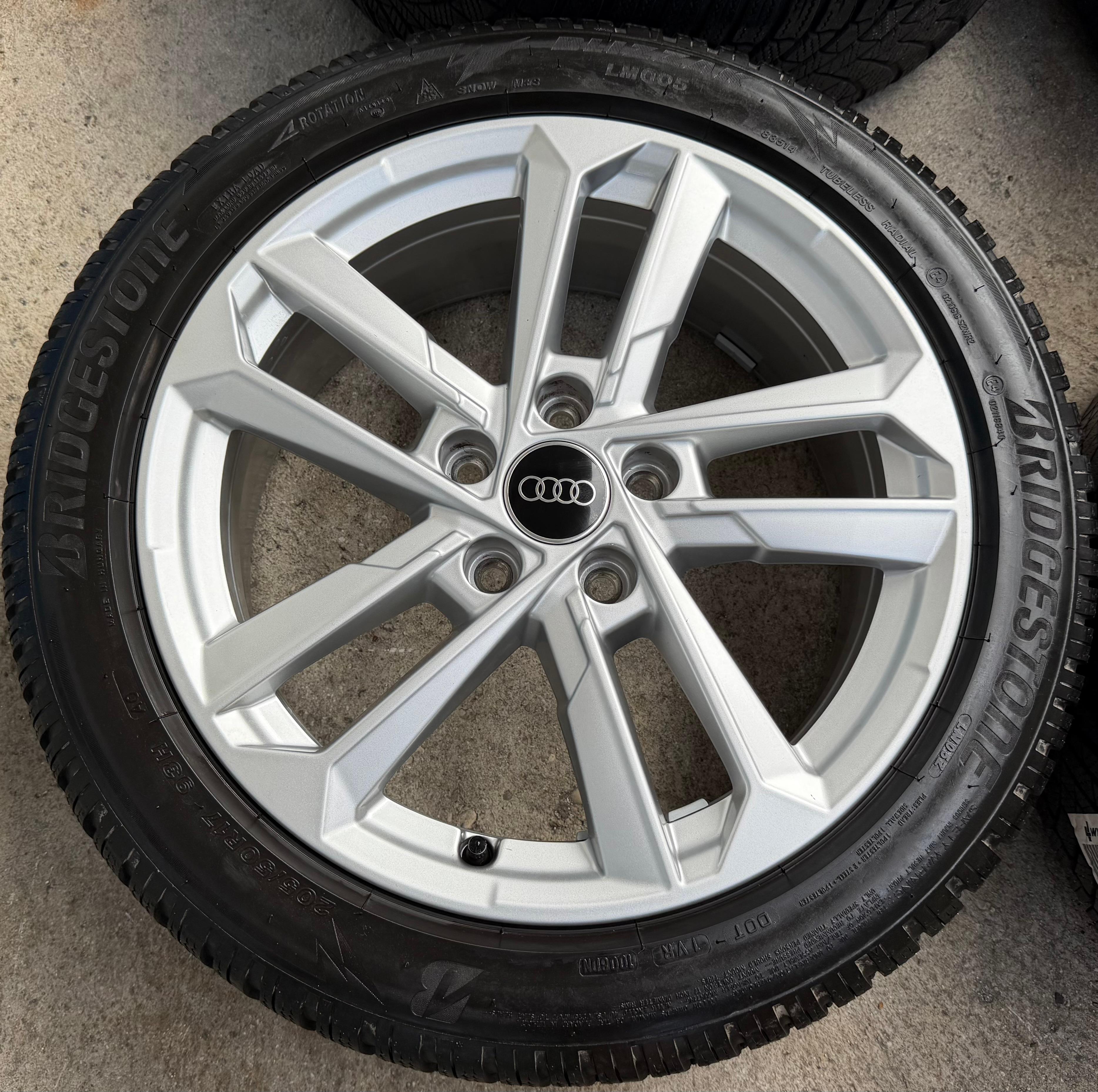 4 Original 17" Alu Winterräder Audi A3 S3 8Y 8Y0601025L 205/50R17 93H Bridgestone 2023