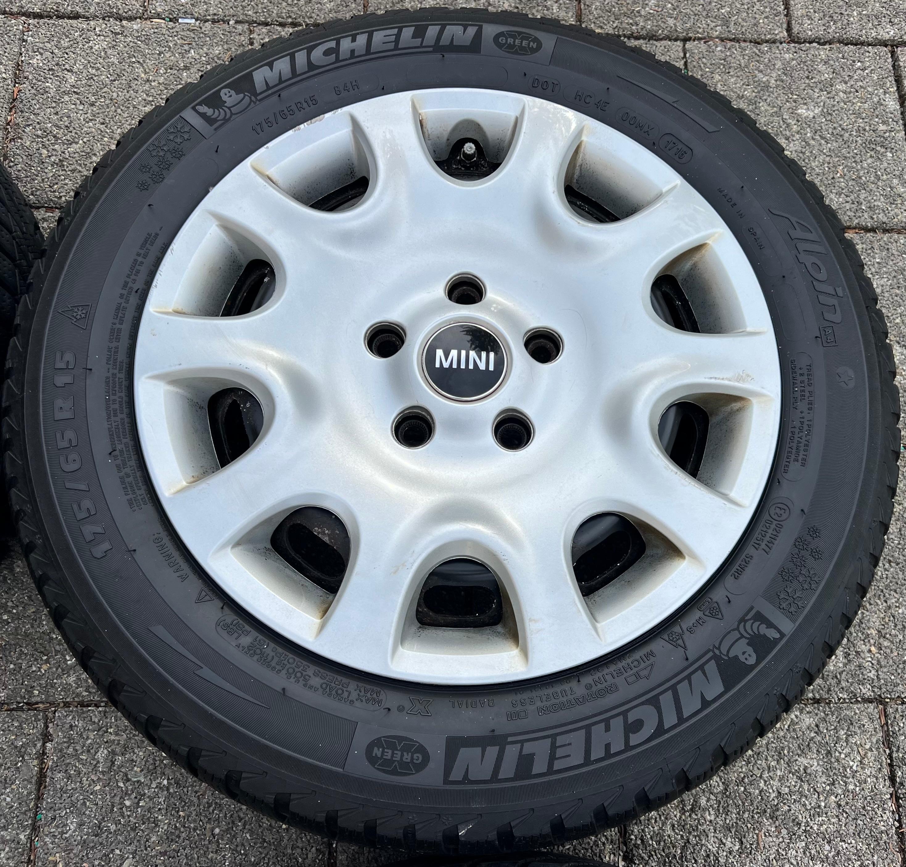 4 WINTERRÄDER MINI F55 F56 F57 175/65R15 84H RDKS 6851510 MICHELIN RDKS FREIHAUS