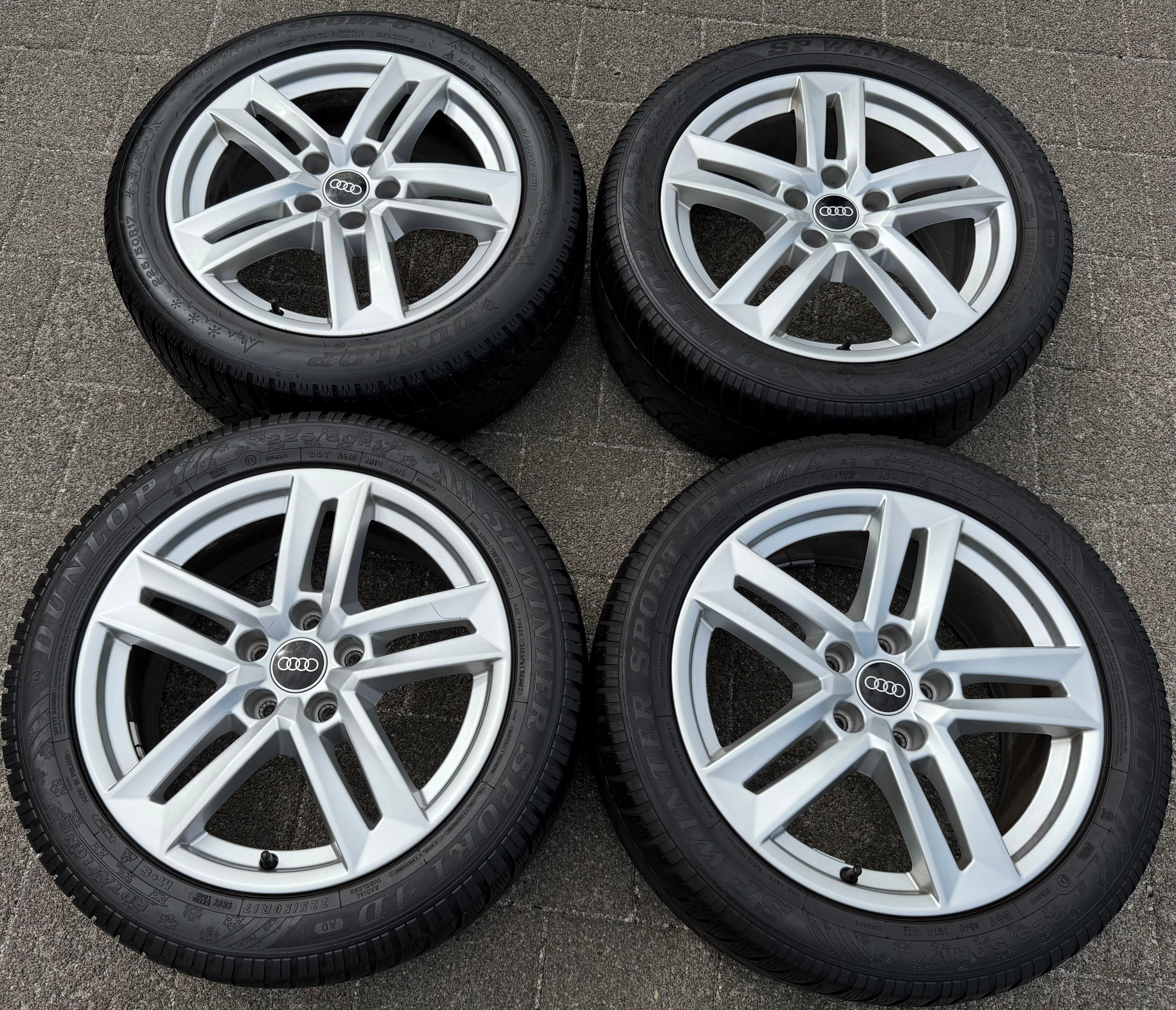 4 llantas de aleación originales de 17" para Audi A4 8W B9 8W0601025P 7x17 ET42