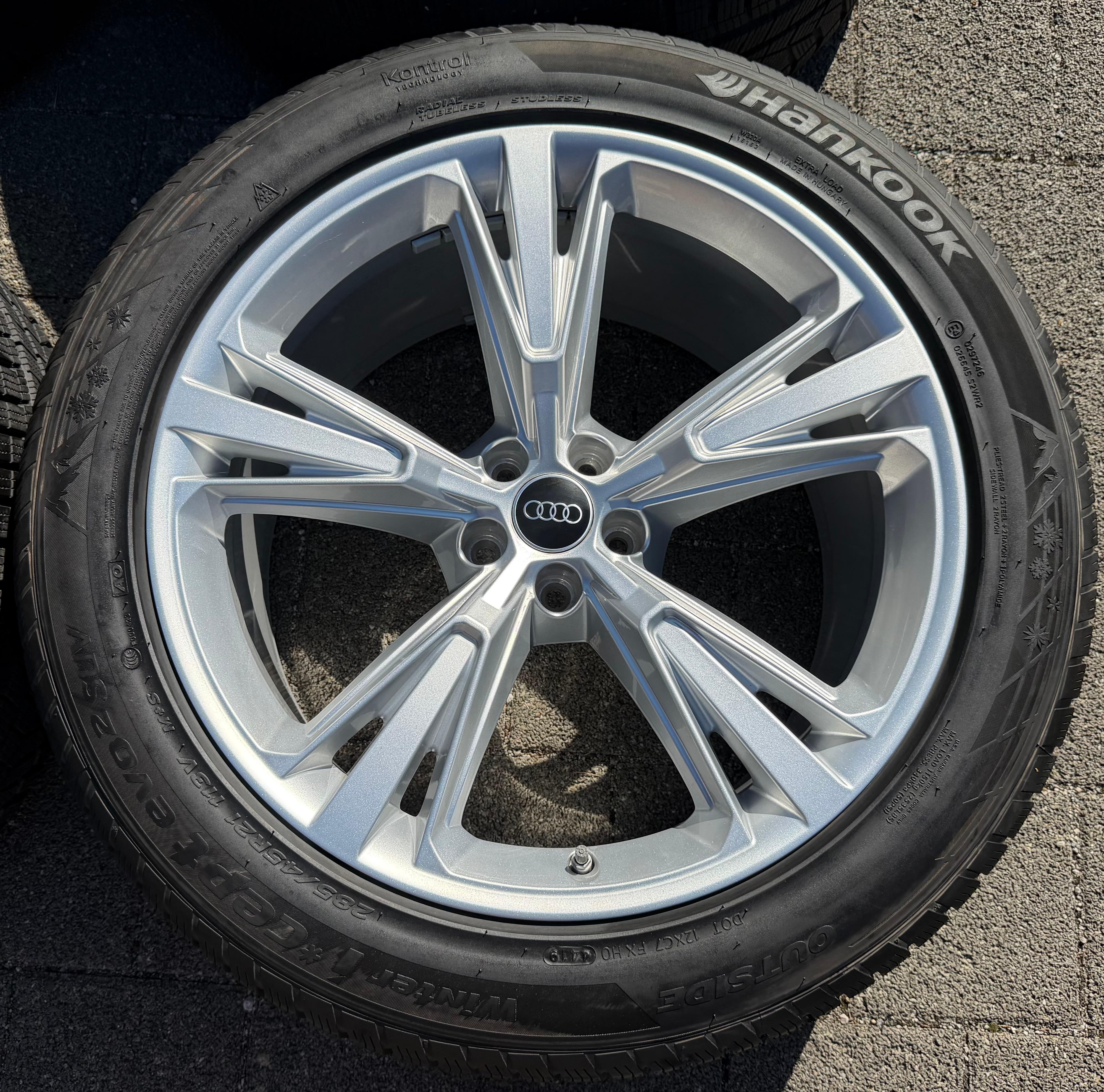 4 ORIGINAL 21" ALU WINTERRÄDER AUDI Q8 SQ8 4M 4M8601025H 285/45R21 113V