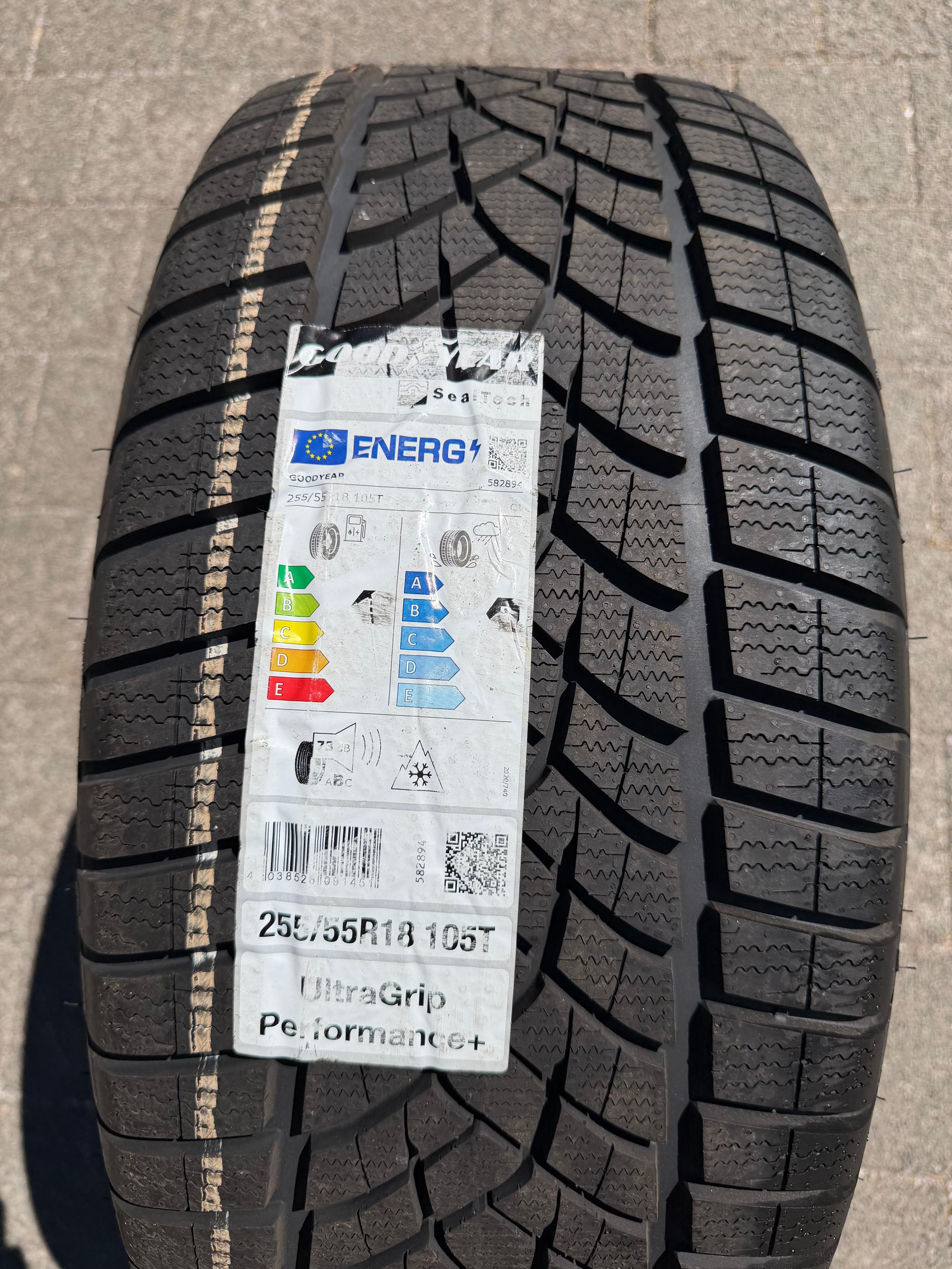 1 x 255/55R18 105T Winterreifen Goodyear Ultra Grip Performance + NEU 2024