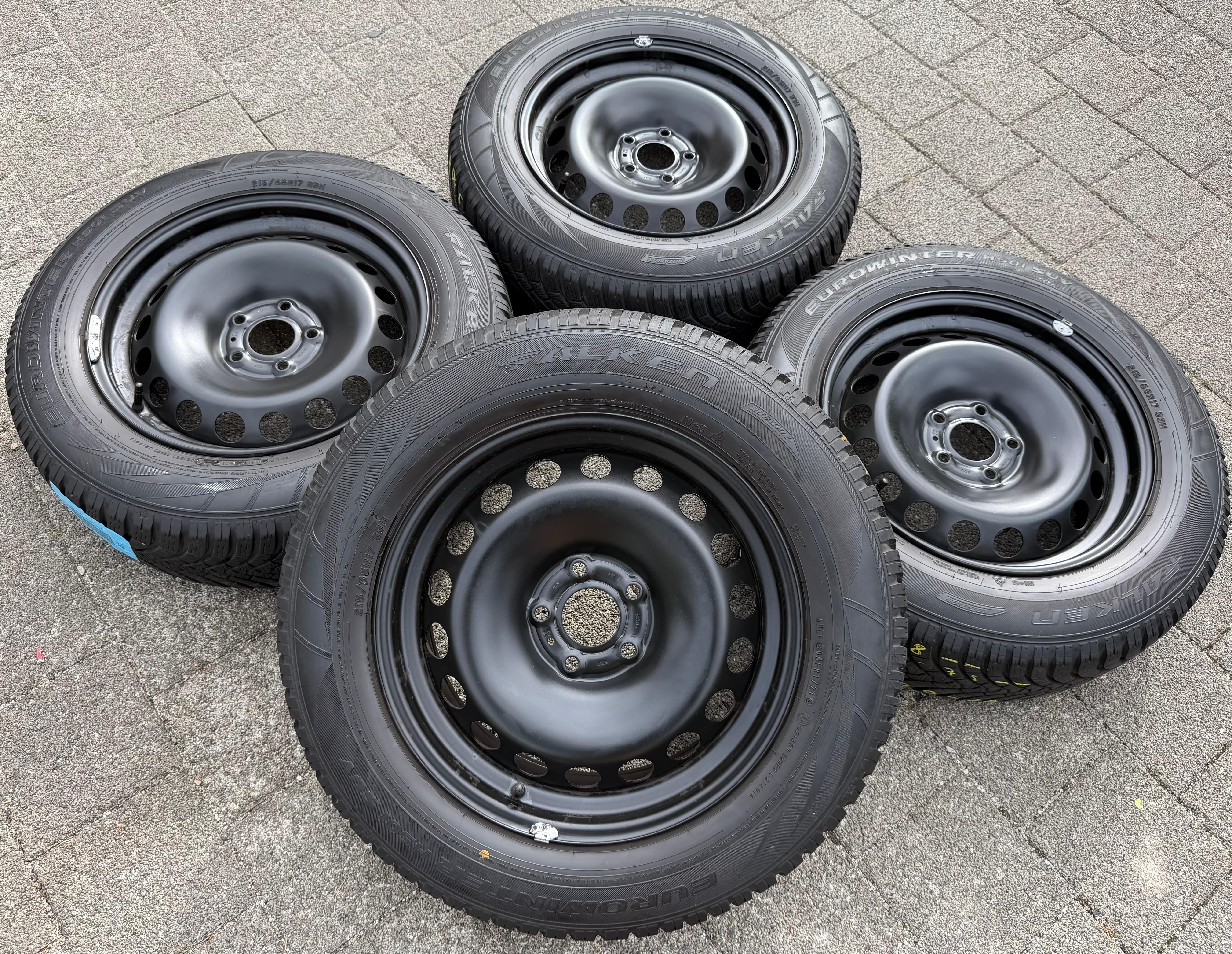 4 Winterräder Nissan Qashqai III J12 Renault Austral 215/65R17 99H RDKS Falken