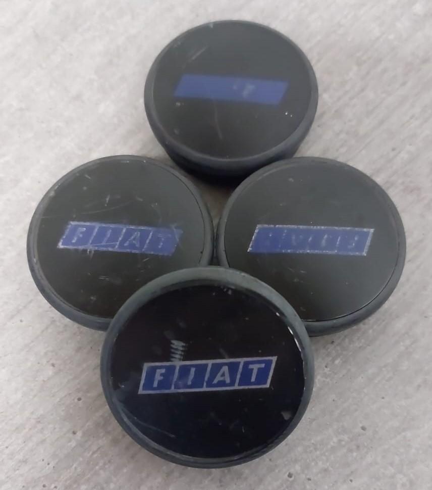 4 COPRI MOZZO ORIGINALE FIAT PUNTO 53mm B514