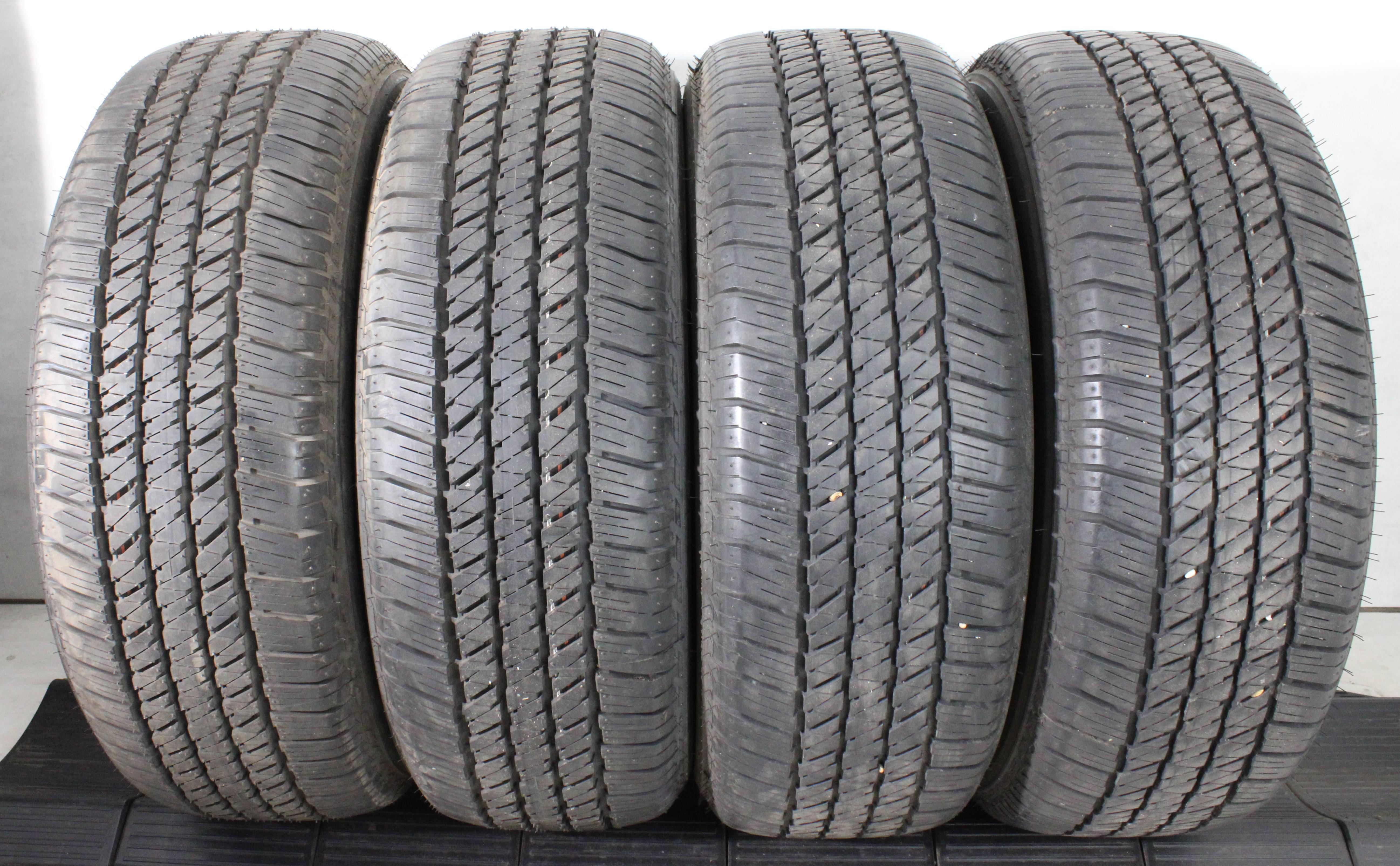 4 x 265/60R18 110H Sommerreifen Bridgestone Dueler H/T 684II 2x7,5-8mm/2x8-8,5mm 2021