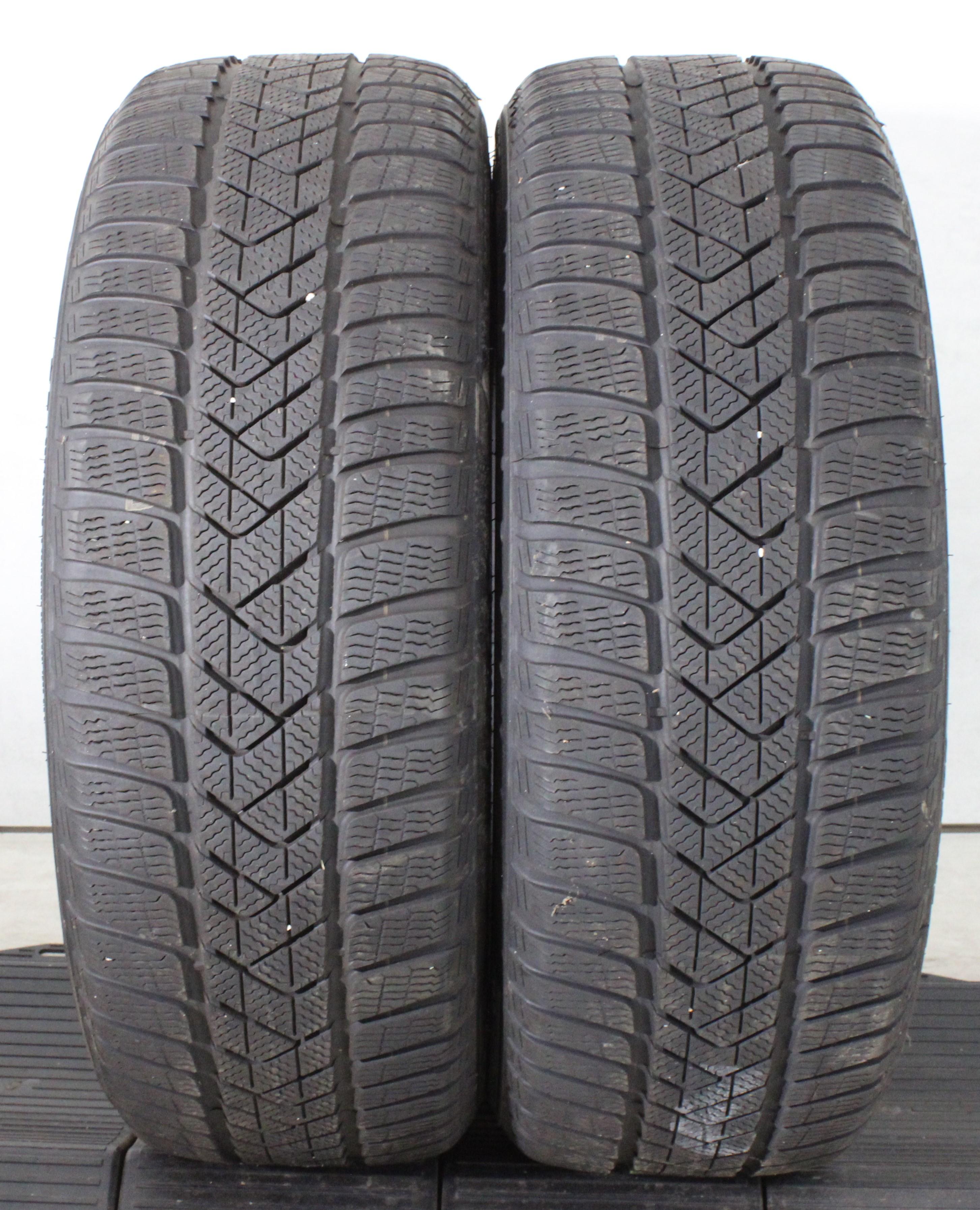 2 x 225/45R19 96V Winterreifen Pirelli Sottozero 3* Runflat 6-6,5mm 2019