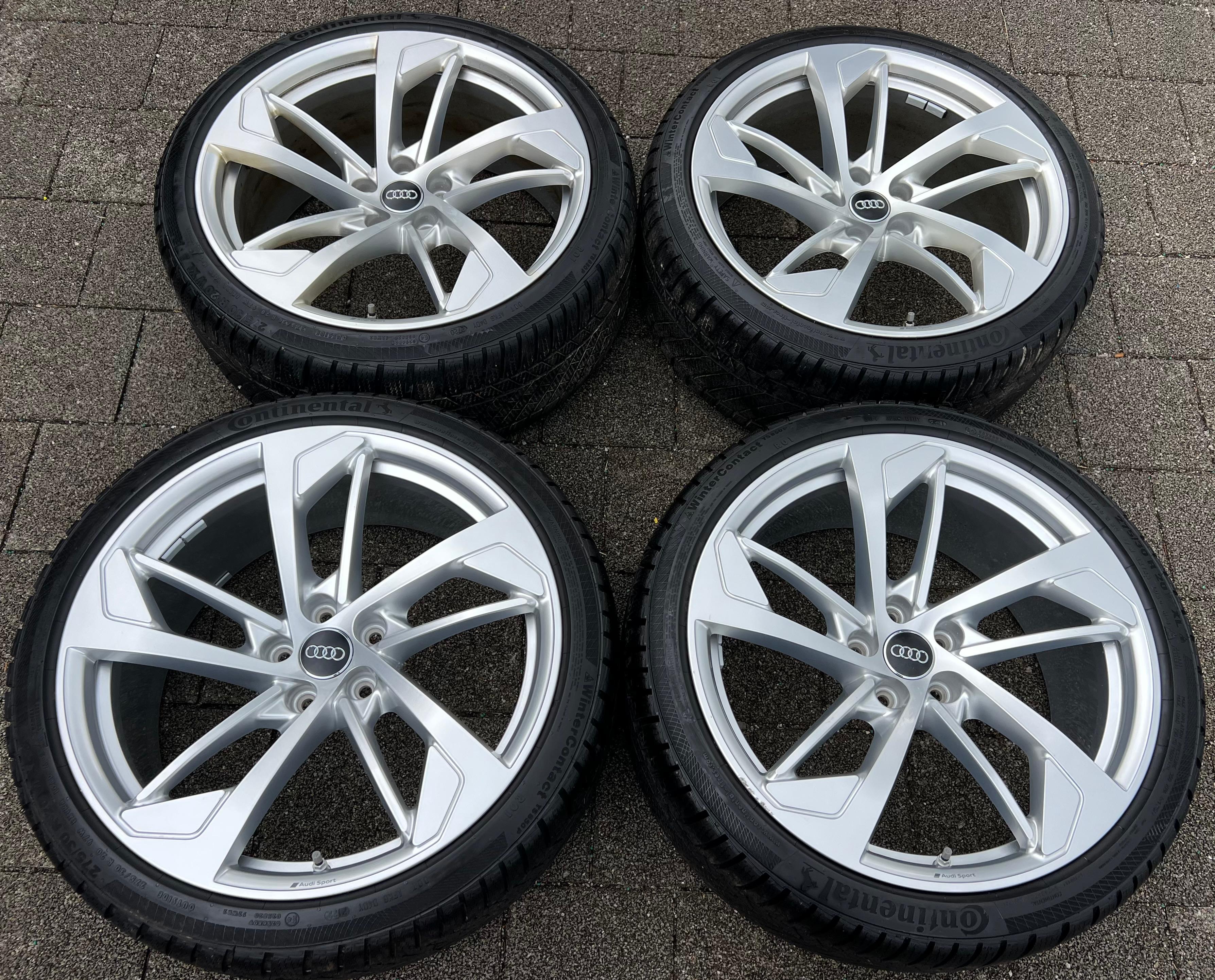 4 ORIGINAL 20" ALU WINTERRÄDER AUDI RS4 RS5 8W 275/30R20 97W 8W0601025CN FREIHAUS