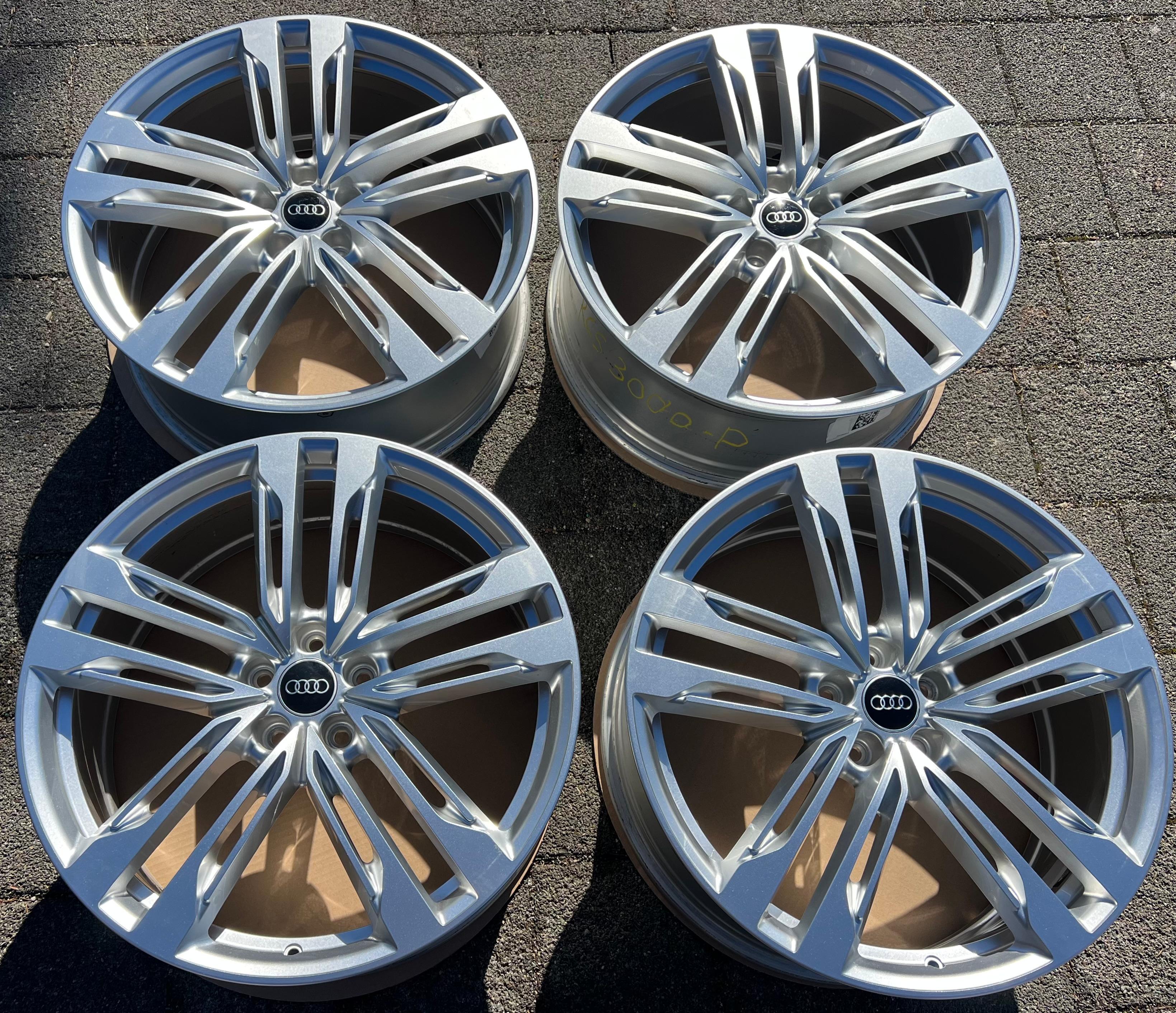 4 ORIGINAL 21" ALUFELGEN AUDI A6 S6 C8 4K 4K0601025AP 8,5x21 ET43