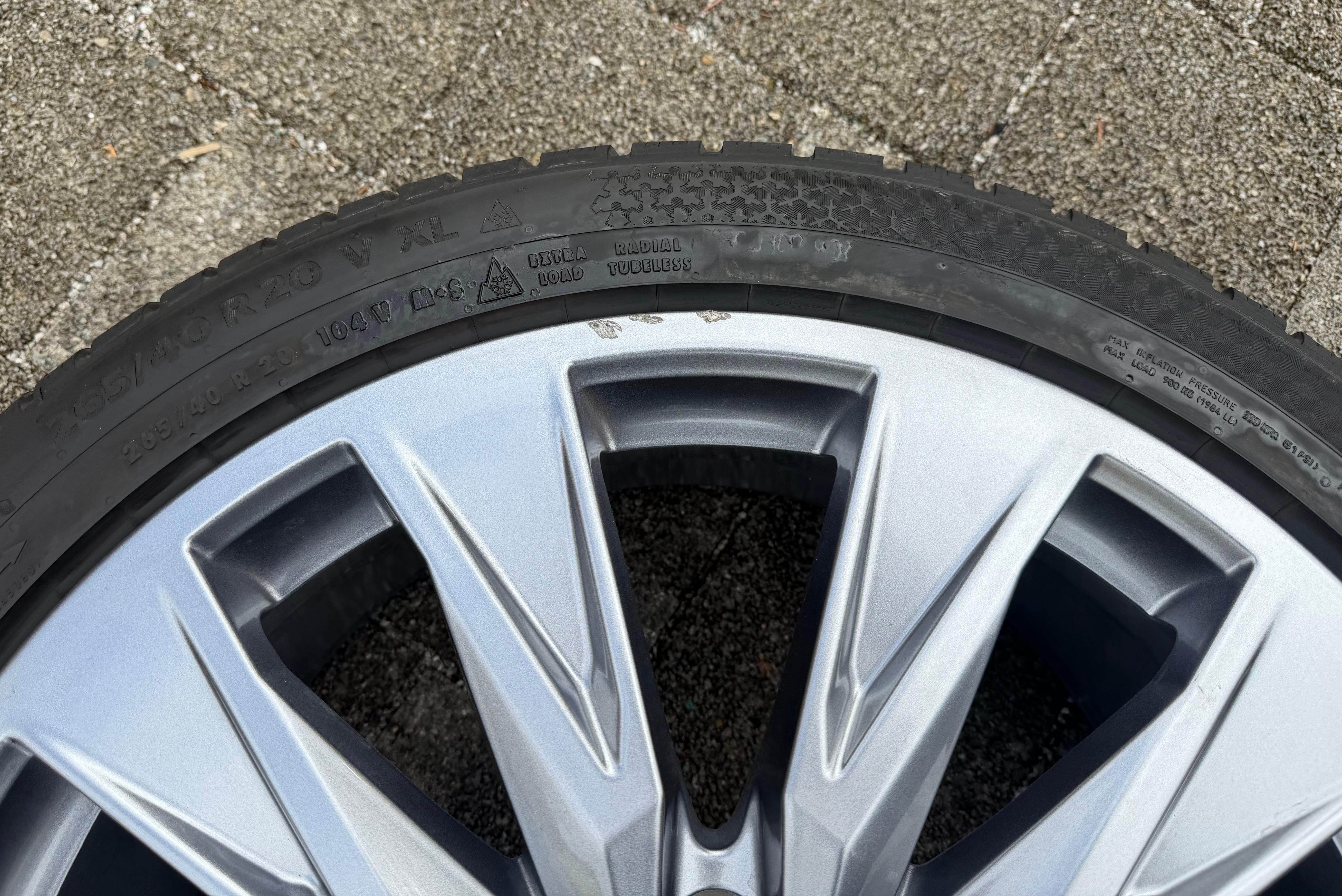 4 ORIGINAL 20" ALU WINTERRÄDER AUDI A6 S6 E-TRON GH5 GHA 85E601025B 85E601025C 2024