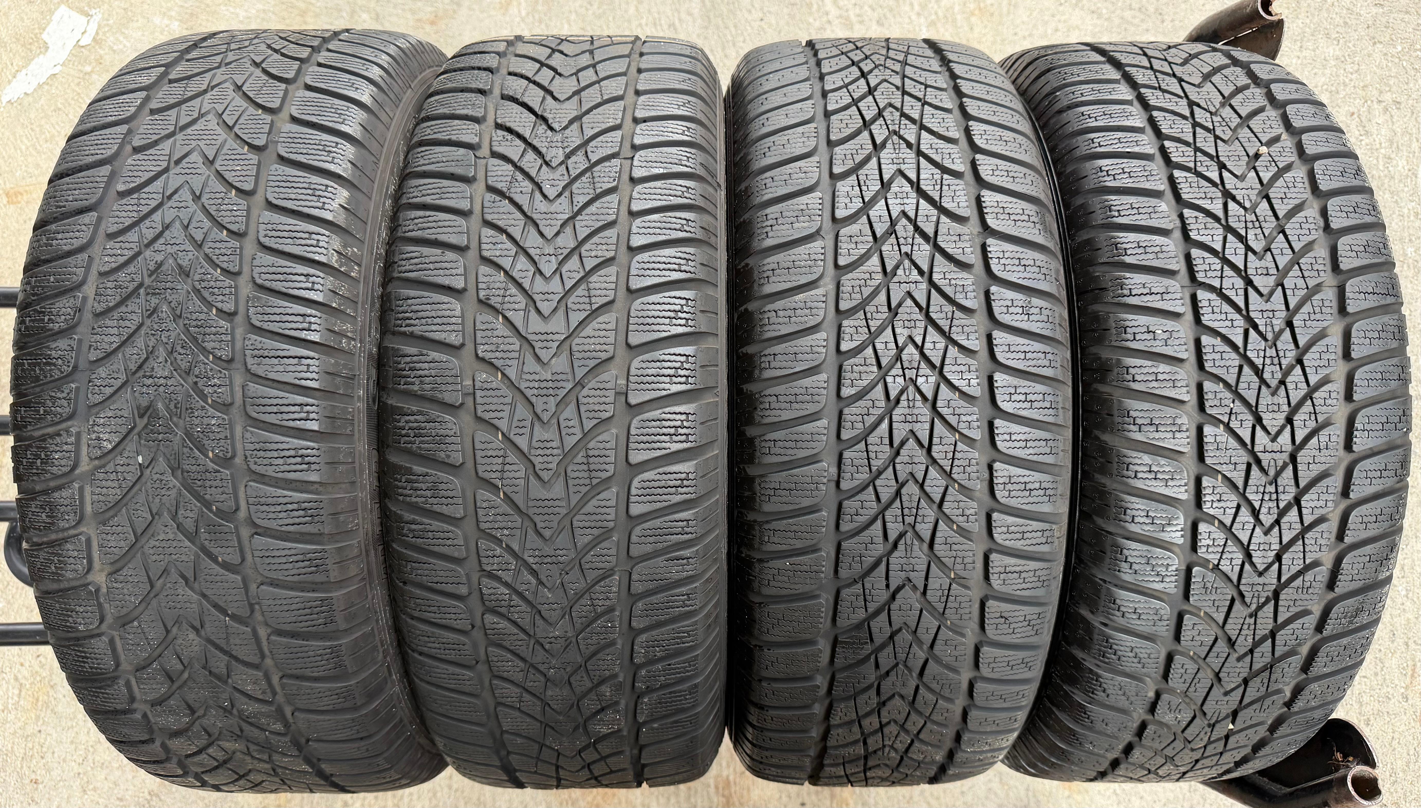 4 Original 17" Alu Winterräder Audi A4 B9 8W 8W0601025P 225/50R17 98H Dunlop