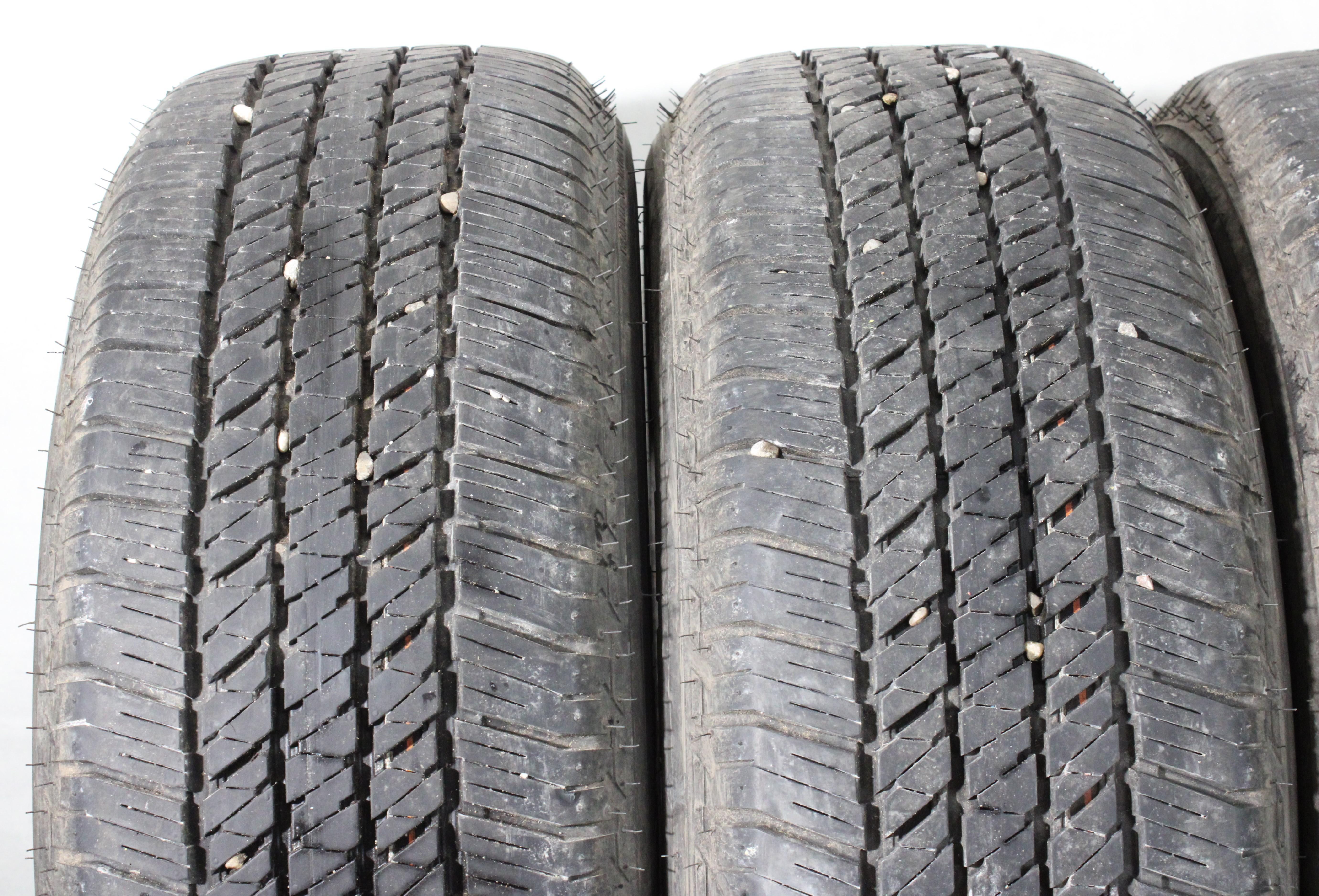 4 neumáticos de verano Bridgestone Dueler H/T 684II 8 mm 2022, 265/60R18 110H