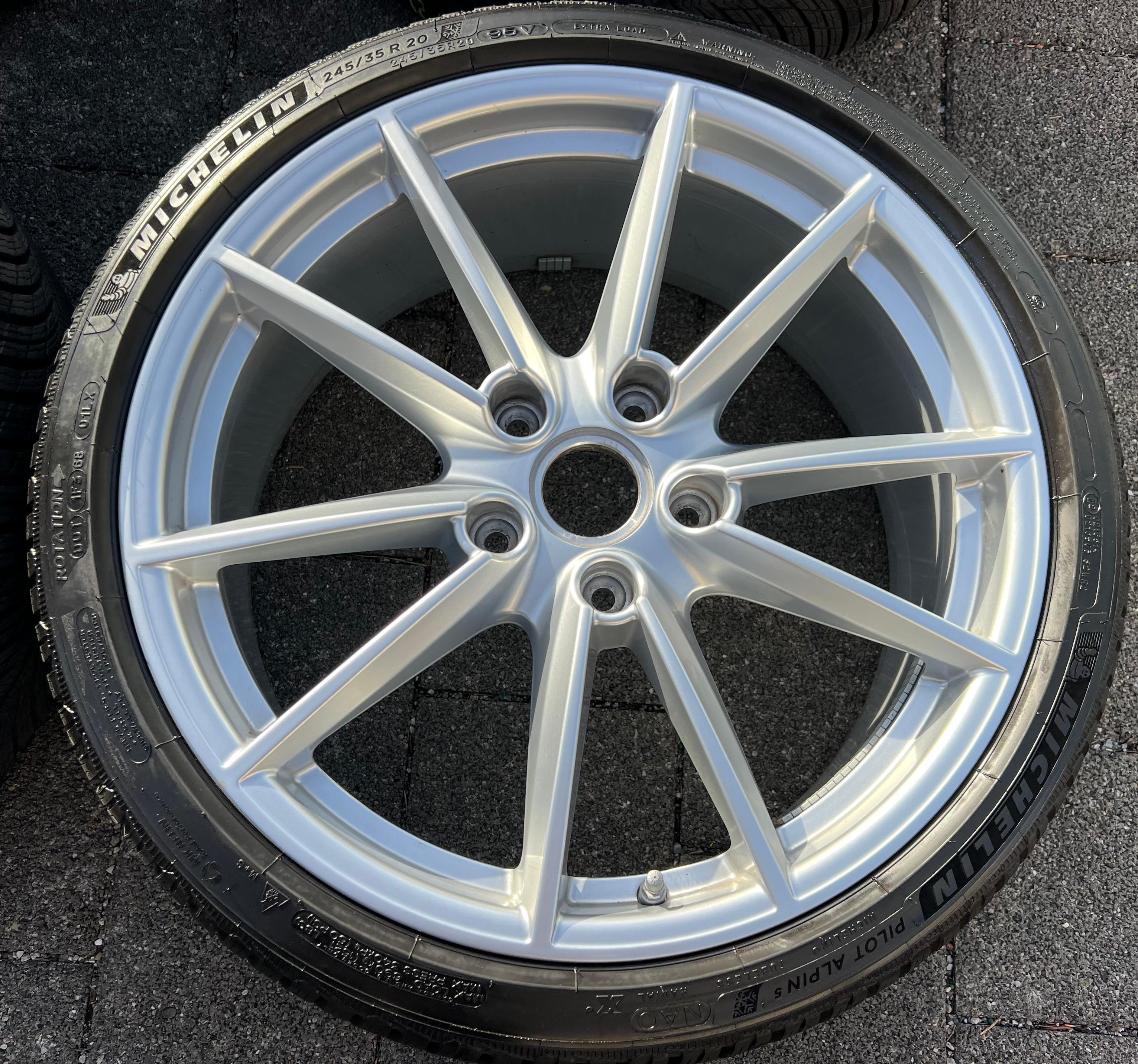 4 ORIGINAL 20" 21" ALU WINTERRÄDER PORSCHE 911 992 992601025C 992601025D 2024 RDKS