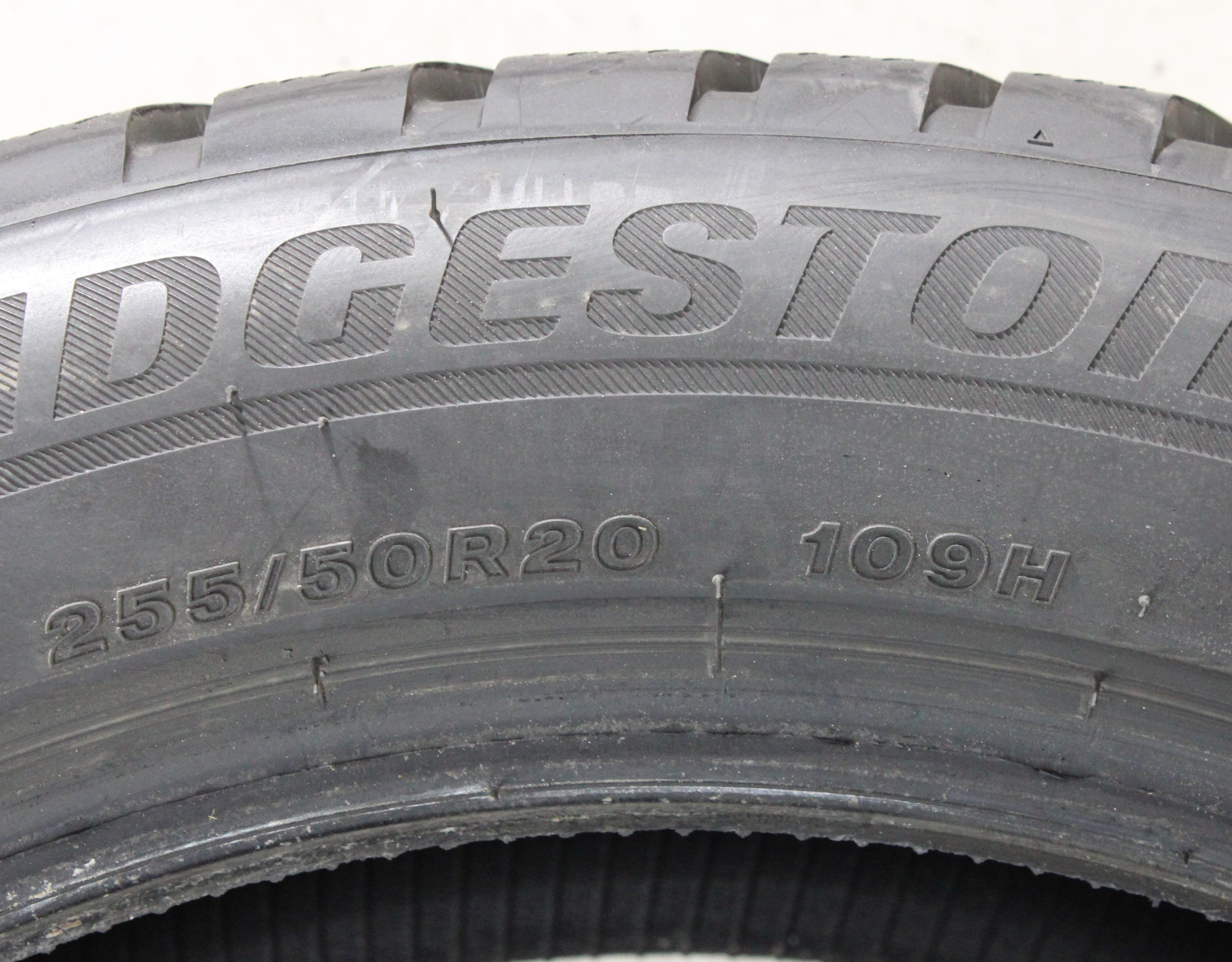 2 x 255/50R20 109H Winterreifen Bridgestone Blizzak LM001 AO 7,5mm 2019