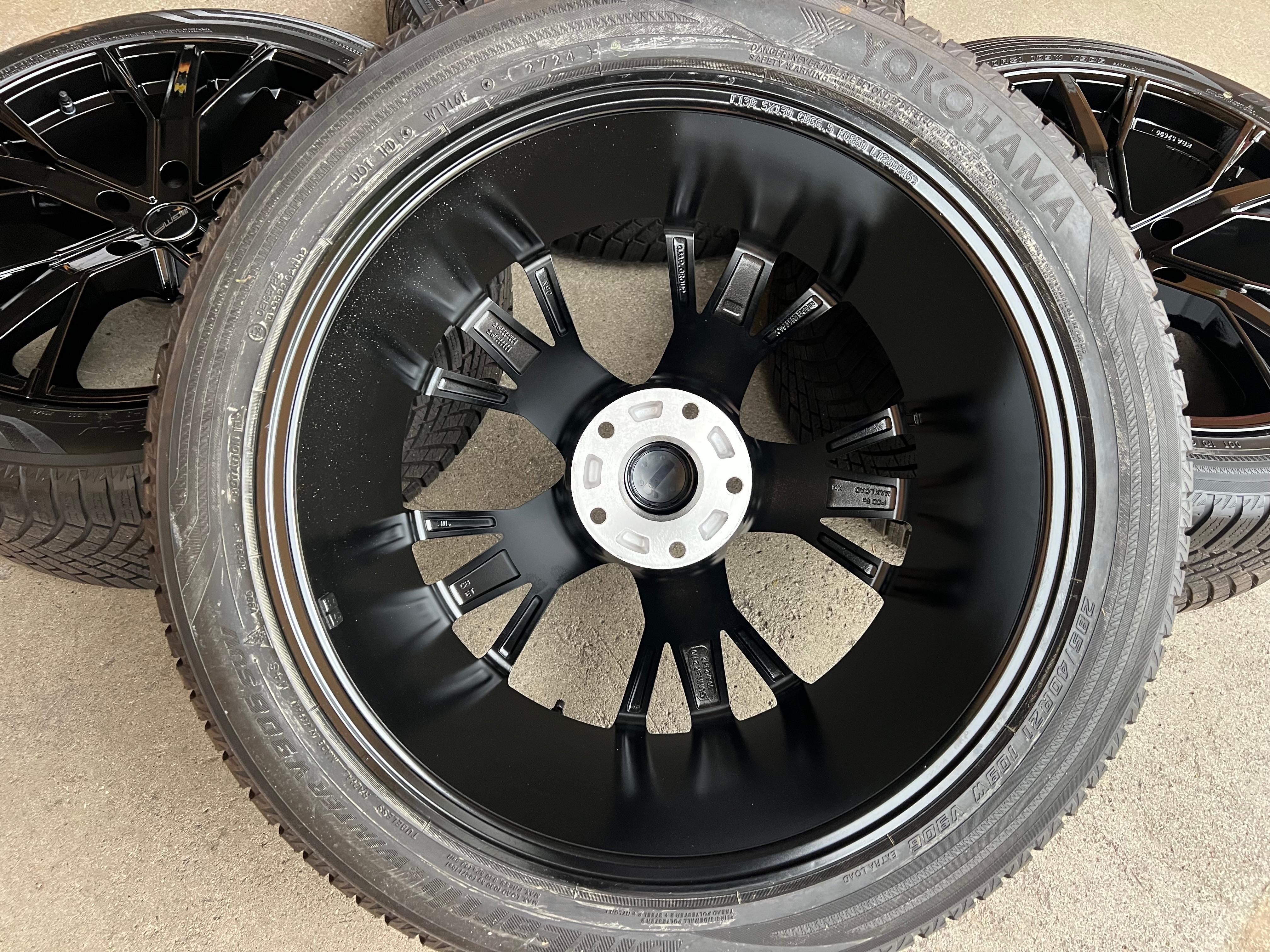 4 ALU 21" WINTERRÄDER AUDI Q6 E-TRON GF 255/45R21 106V 285/40R21 109V FREIHAUS