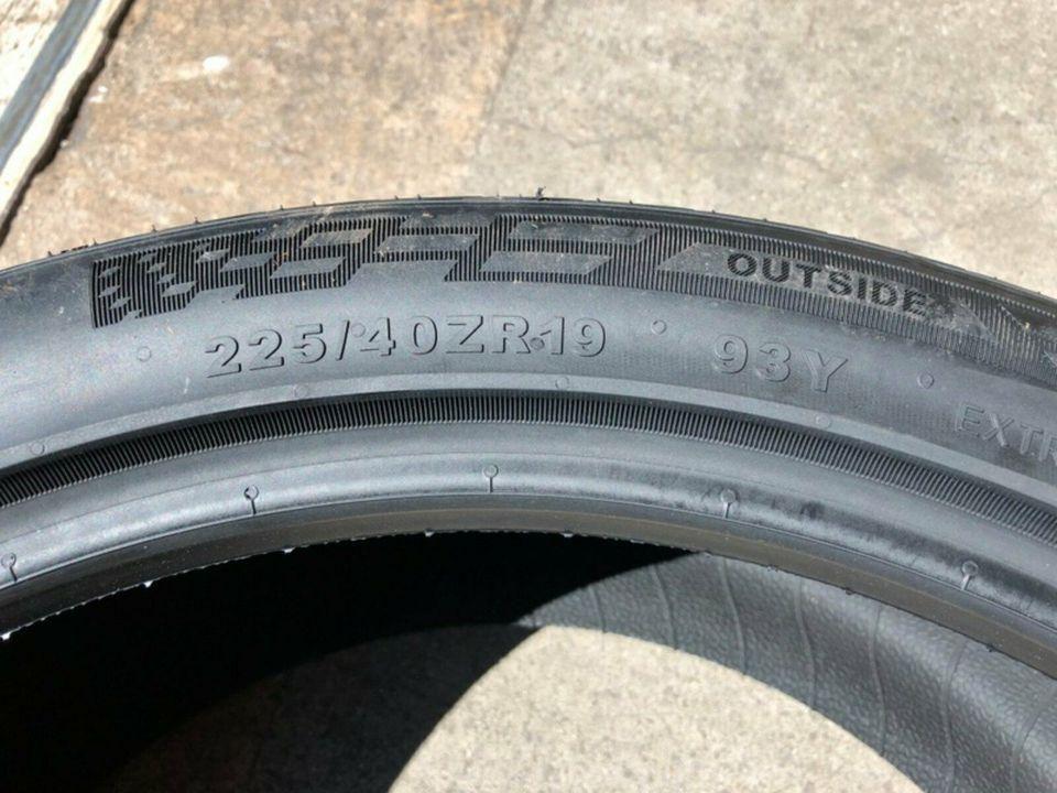 2X 225/40R19 93Y BERLIN TIRES SUMMER UHP1 PNEUS ÉTÉ NEUFS #120O