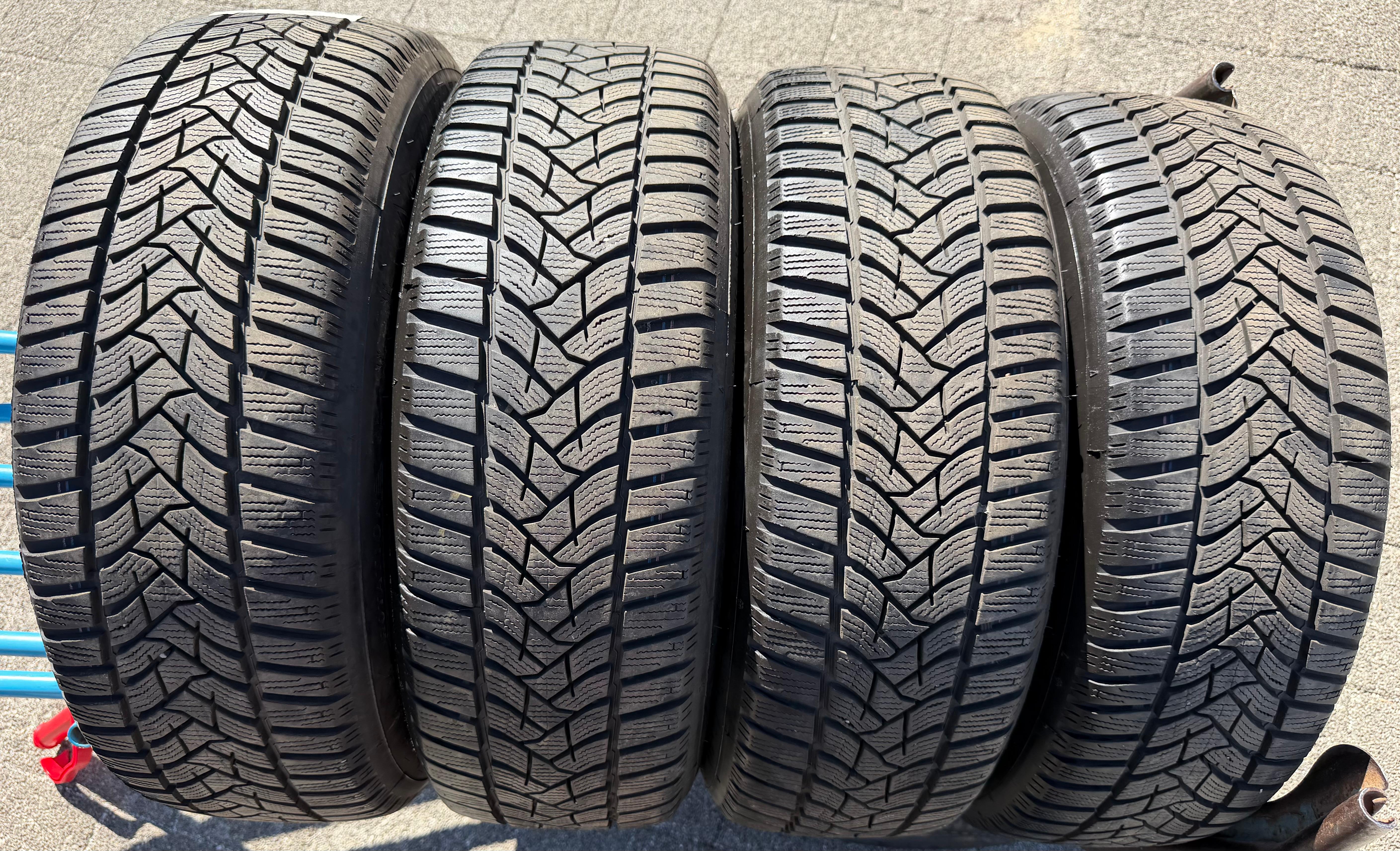 4 ruedas de invierno de aluminio para BMW Serie 3 G20 G21 G3K G3L 205/60R16 96H Dunlop RDKS 2023