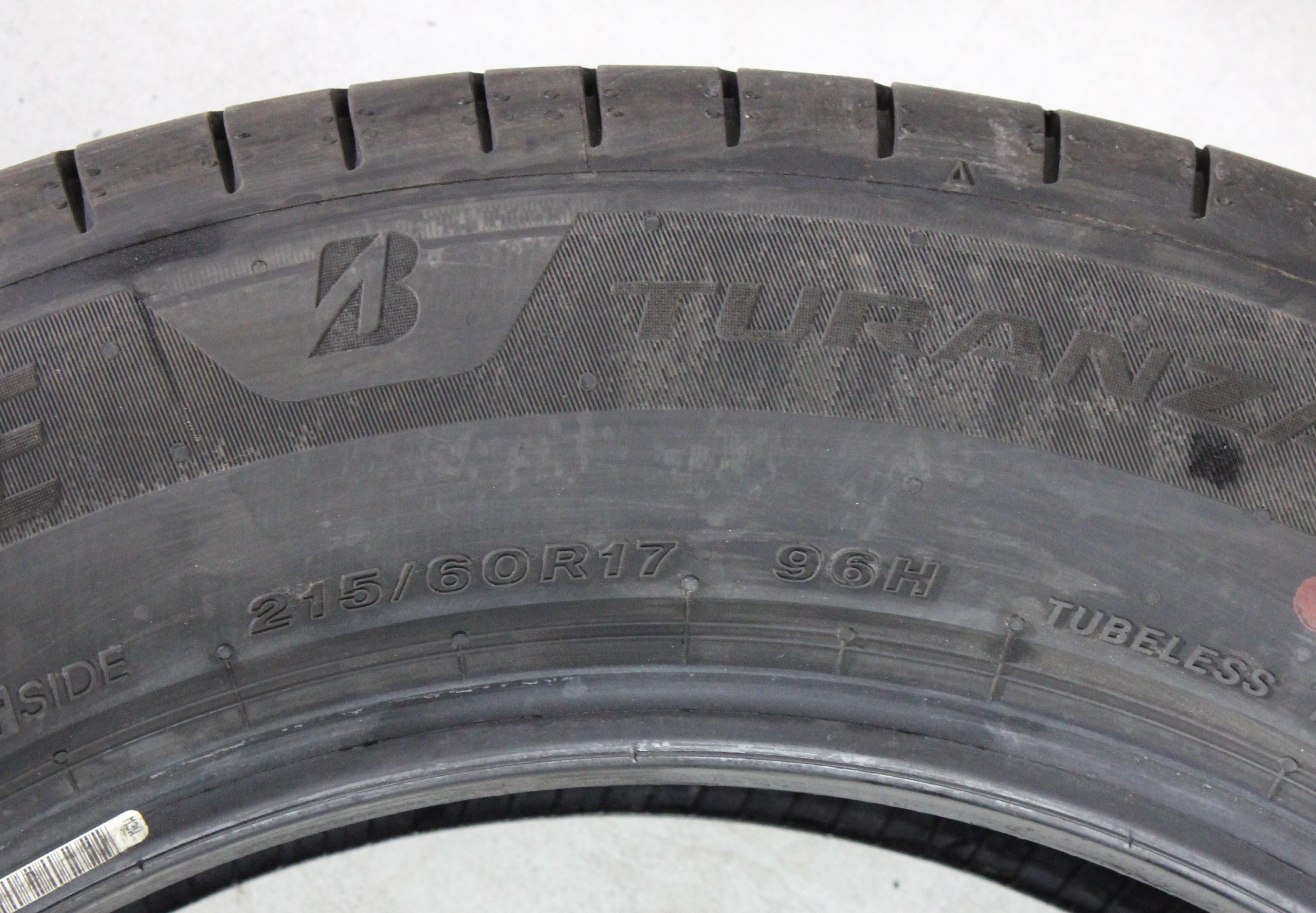 1 x 215/60R17 96H Sommerreifen Bridgestone Turanza 6 Enliten 6mm 2025