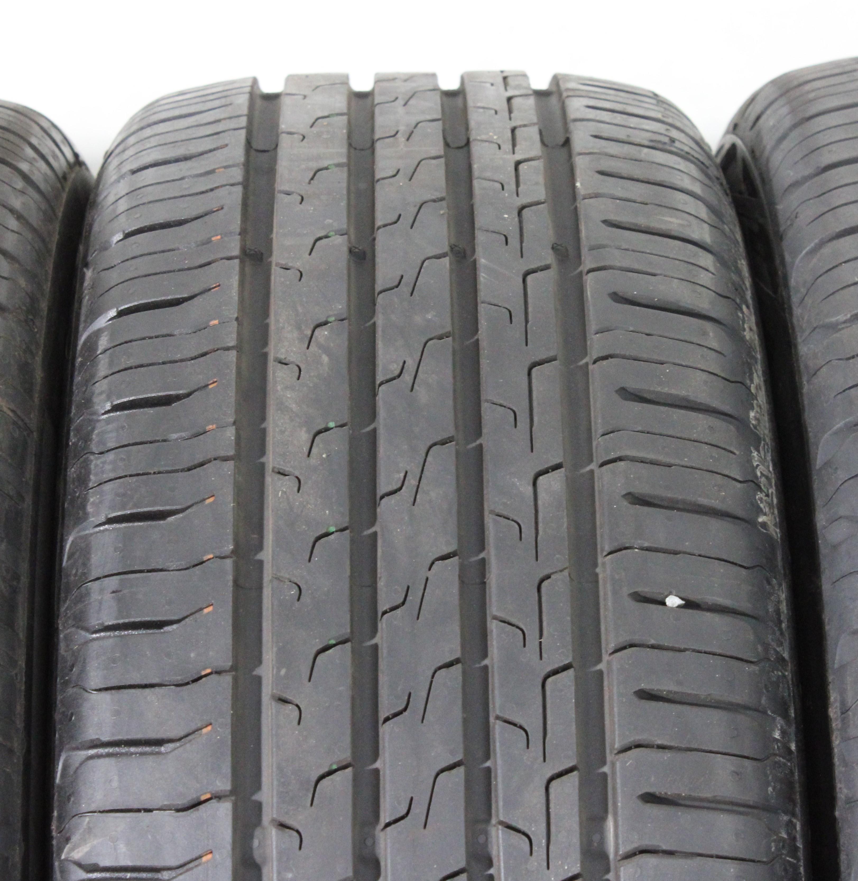 4 neumáticos de verano Continental Eco Contact 6, 195/55R16 87V, con dibujo completo, 2022