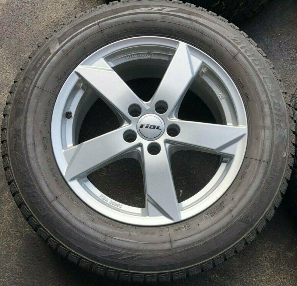 4 ROUES D'HIVER ALU 17" AUDI Q5 8R 235/65R17 108H BRIDGESTONE LIVRAISON GRATUITE