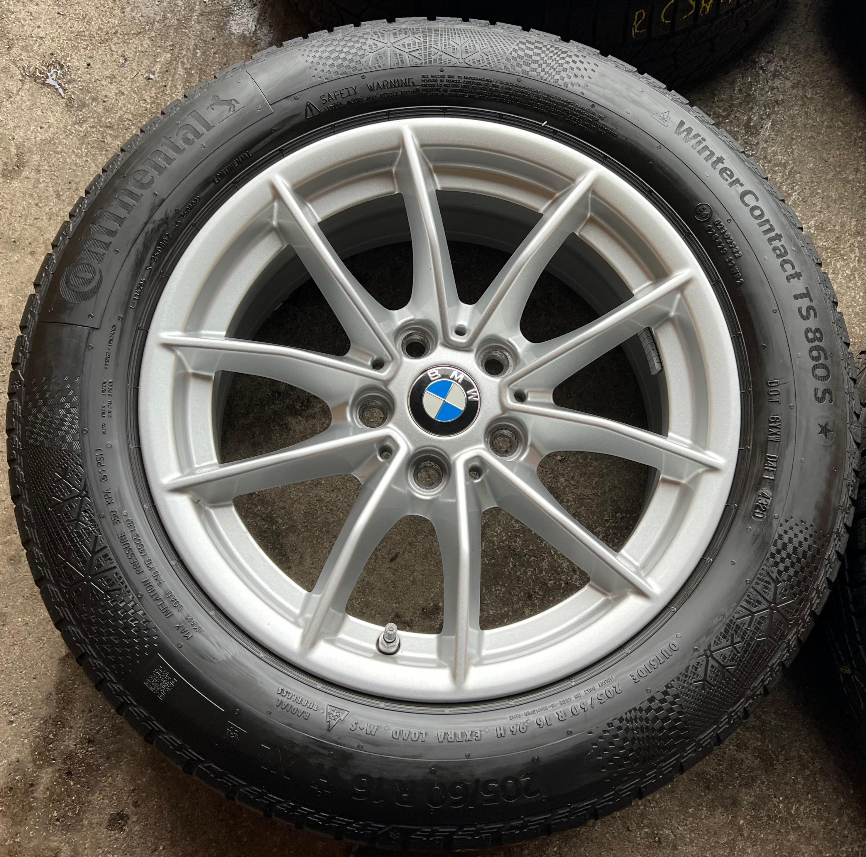 4 RUOTE ORIGINALI IN ALLUMINIO 16" BMW 3-SERIES G20 G21 STYLING 774 TPMS 6,5x16 ET22 TOP