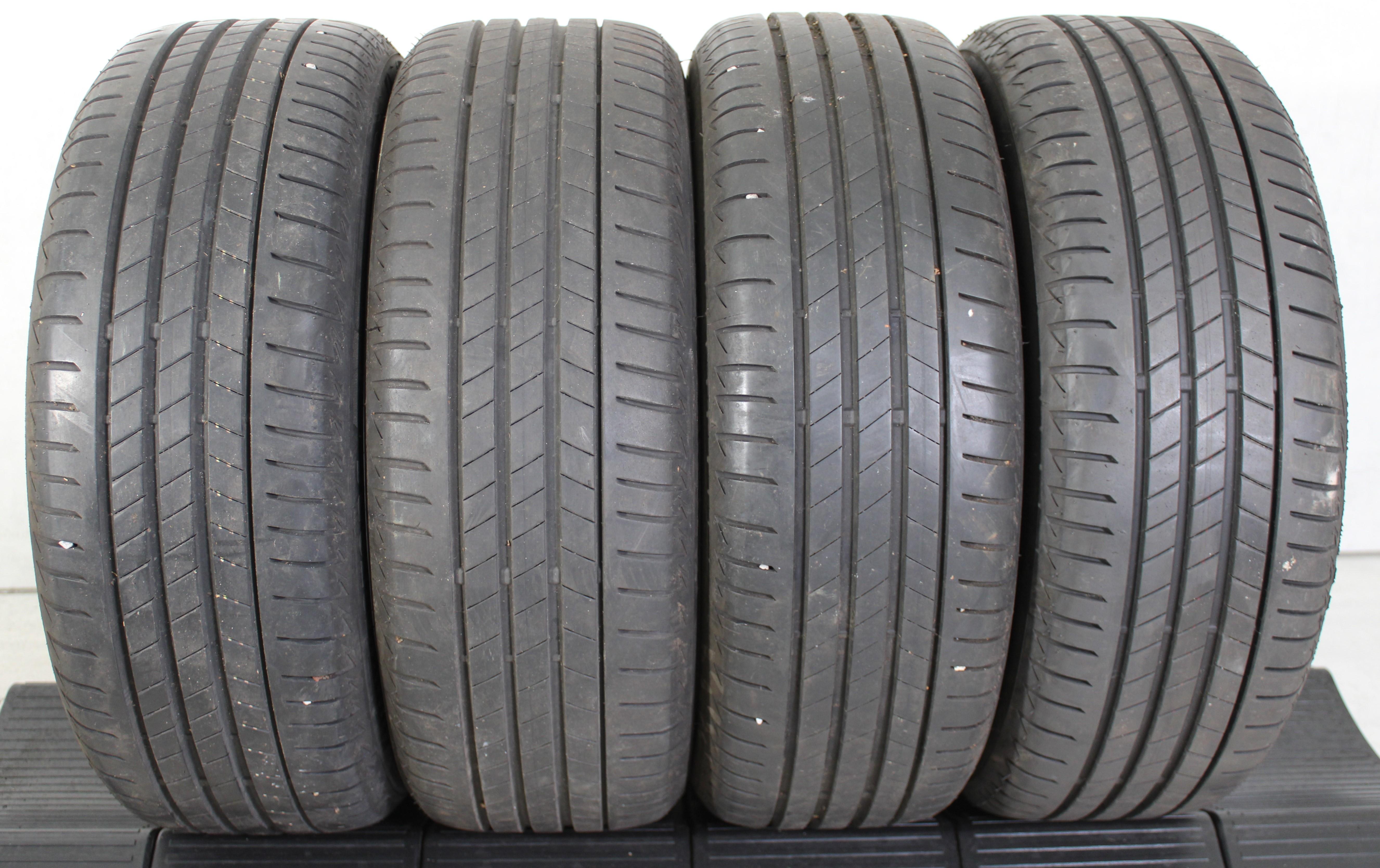 4 x 195/55R16 87H Sommerreifen Bridgestone Turanza T005 1x5,5mm/3x6,5mm 2x2018/2020/2021