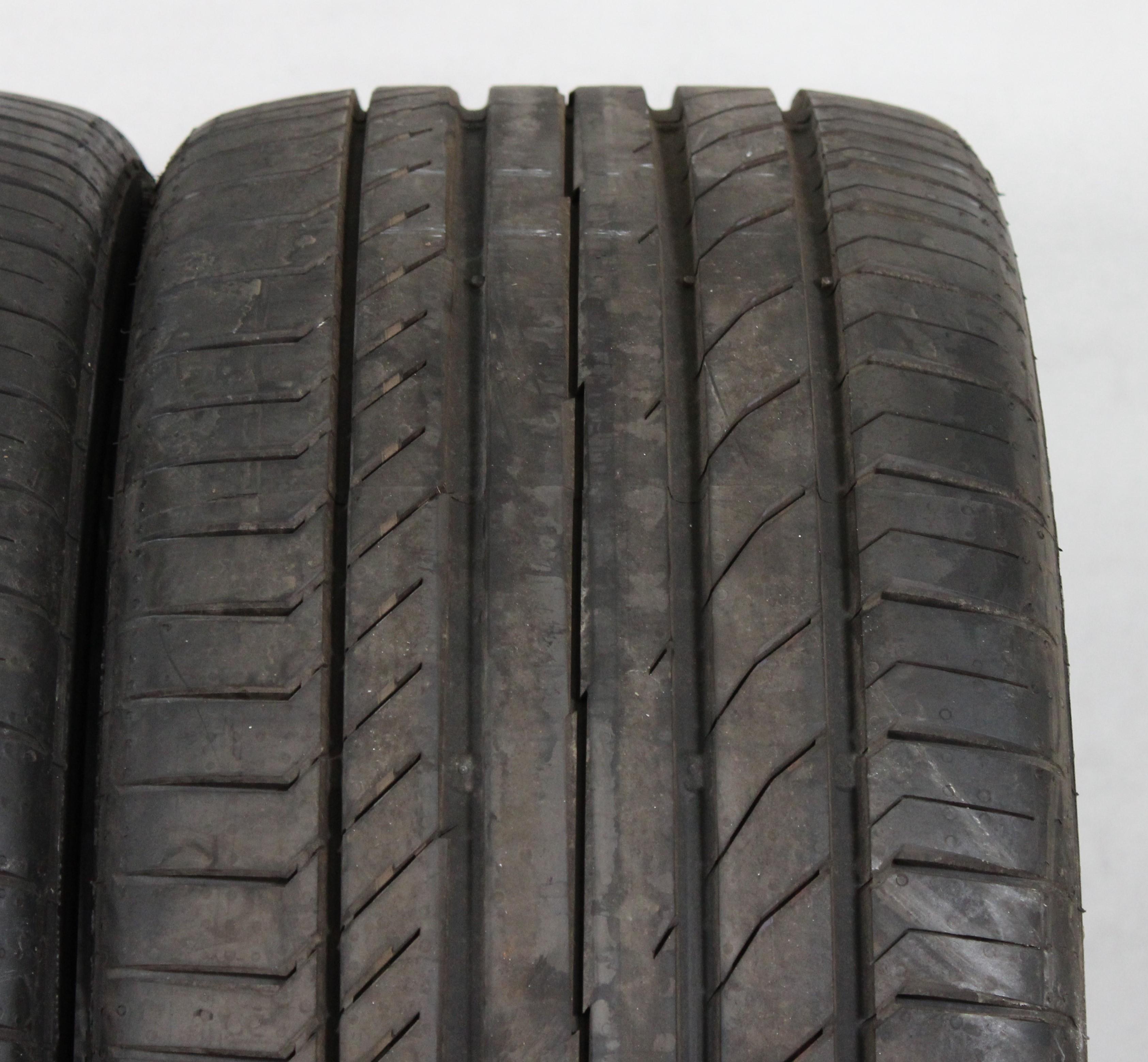 2 x 255/45R17 98W neumáticos de verano Continental Sport Contact 5 SSR Runflat 7,5-8mm 2017 *