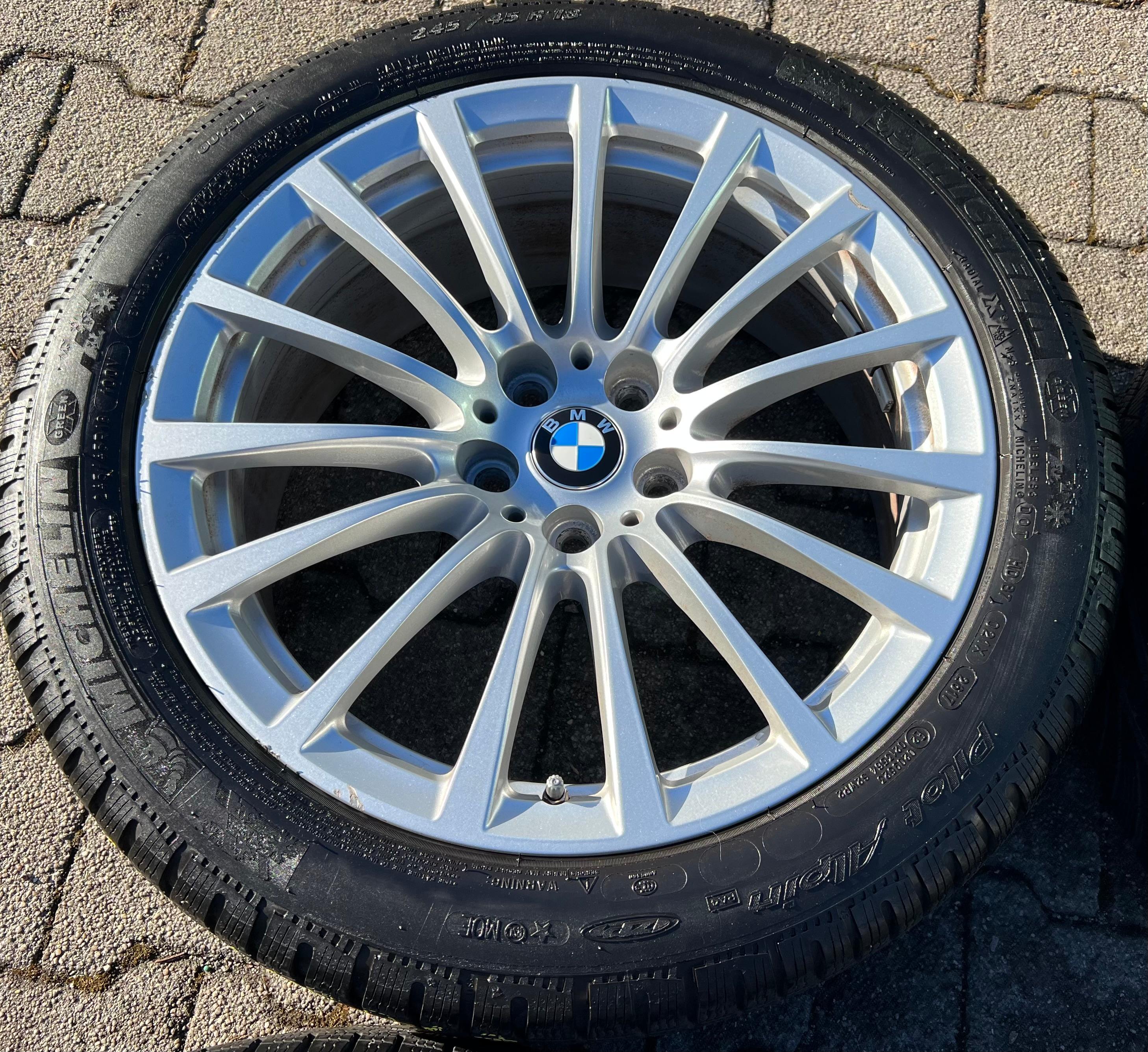 4 CERCHI INVERNALI ORIGINALI IN ALLUMINIO DA 18" BMW SERIE 5 G30 G31 STYLING RDKS STYLING 632 CONSEGNA GRATUITA