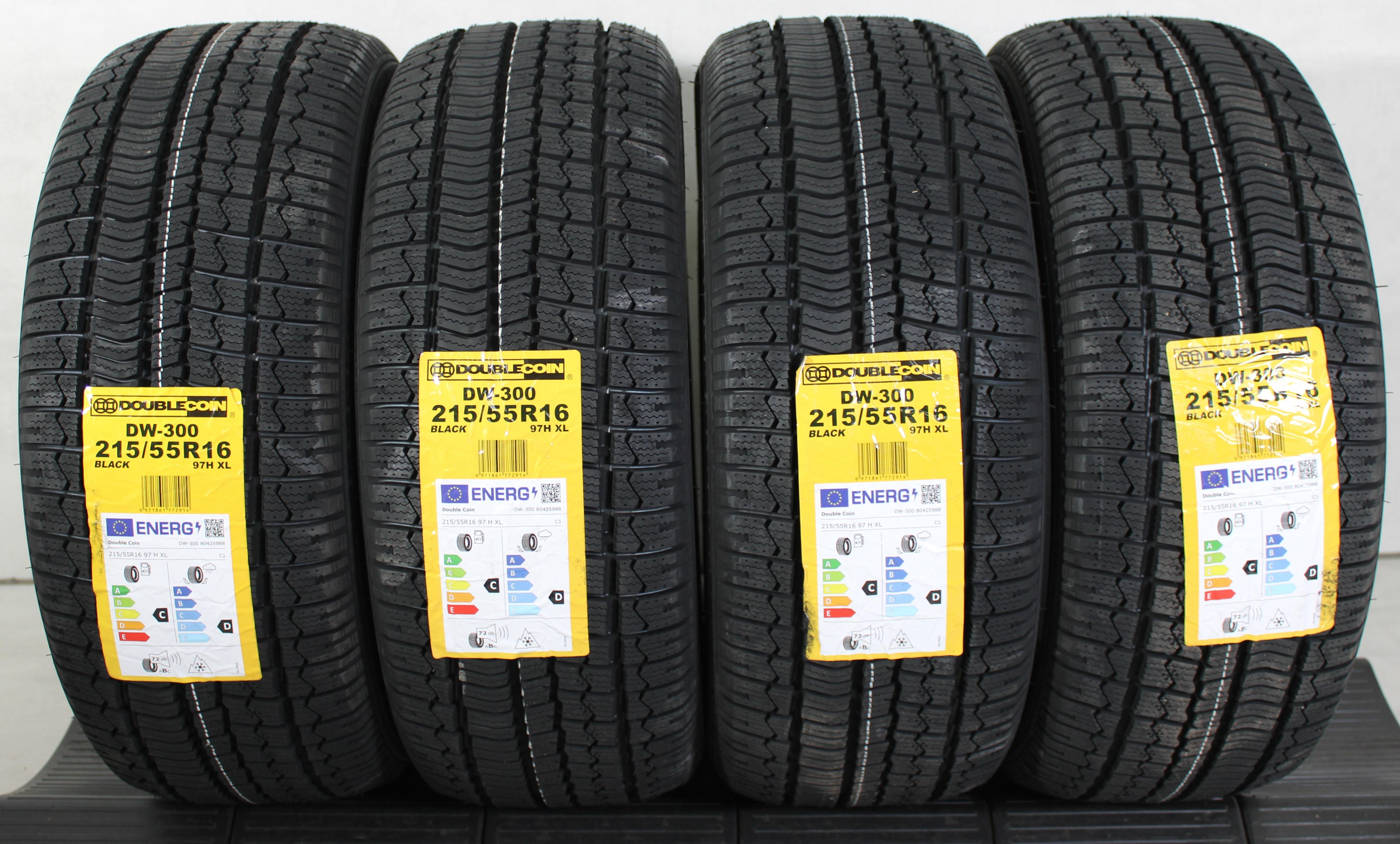 4 pneumatici invernali 215/55R16 97H Doppia Moneta DW-300 2024 XL