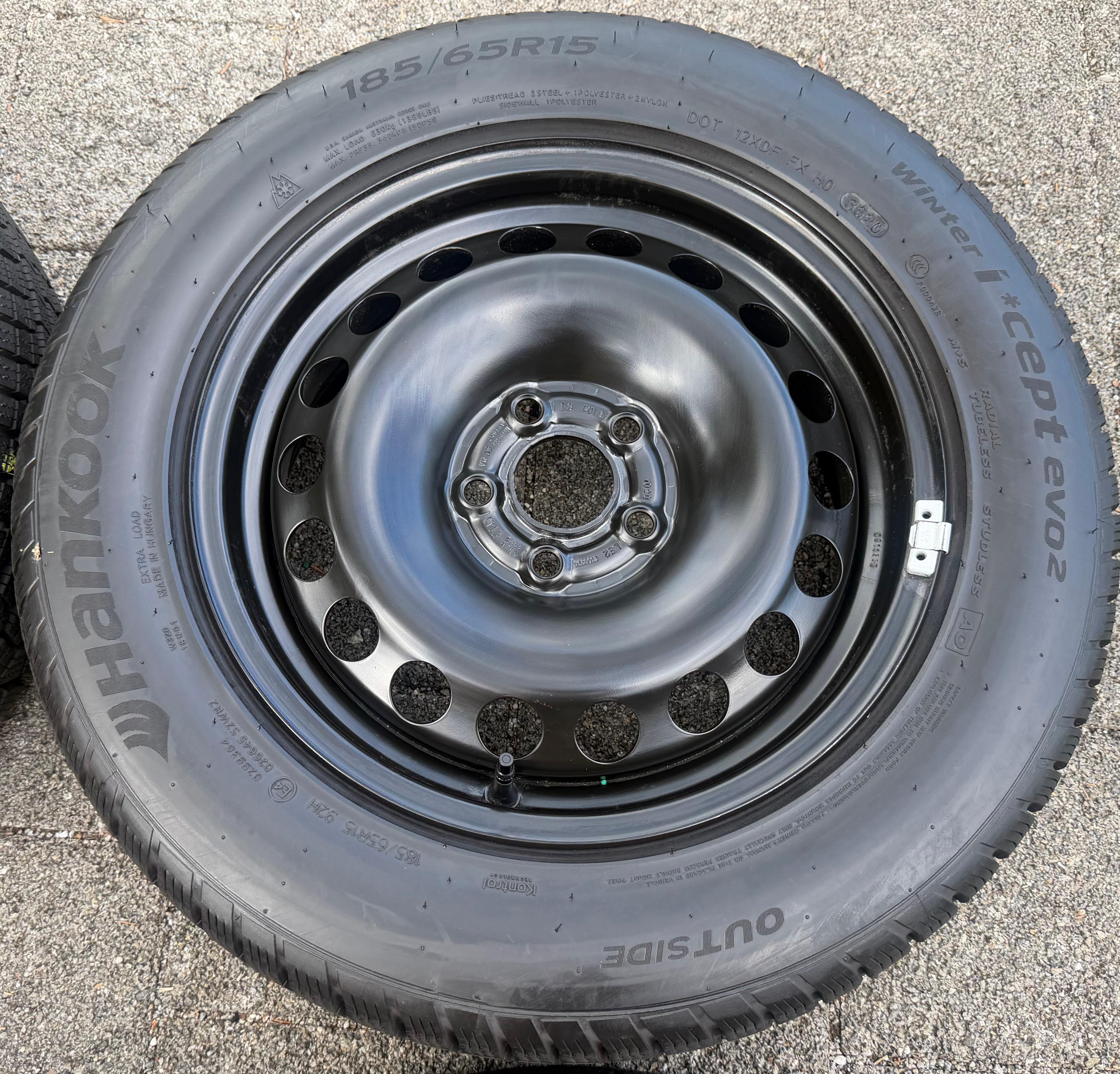4 WINTERRÄDER AUDI A1 CITY CARVER GB SEAT IBIZA ARONA KJ VW POLO AW 2G 185/65R15 92T