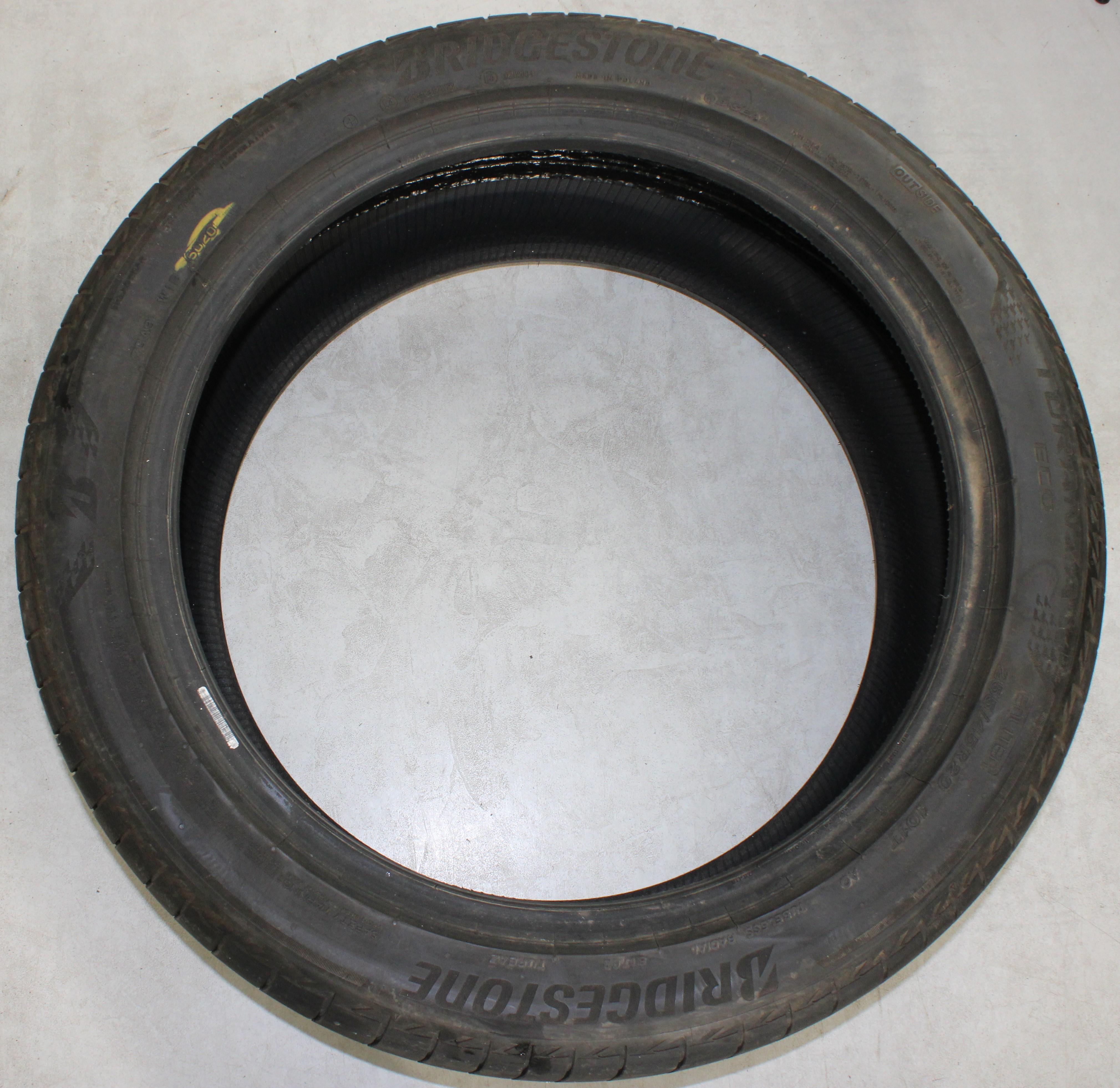 1 pneu d'été Bridgestone Turanza Eco AO 255/45R20 101T, 5,5-6 mm, 2020, Seal