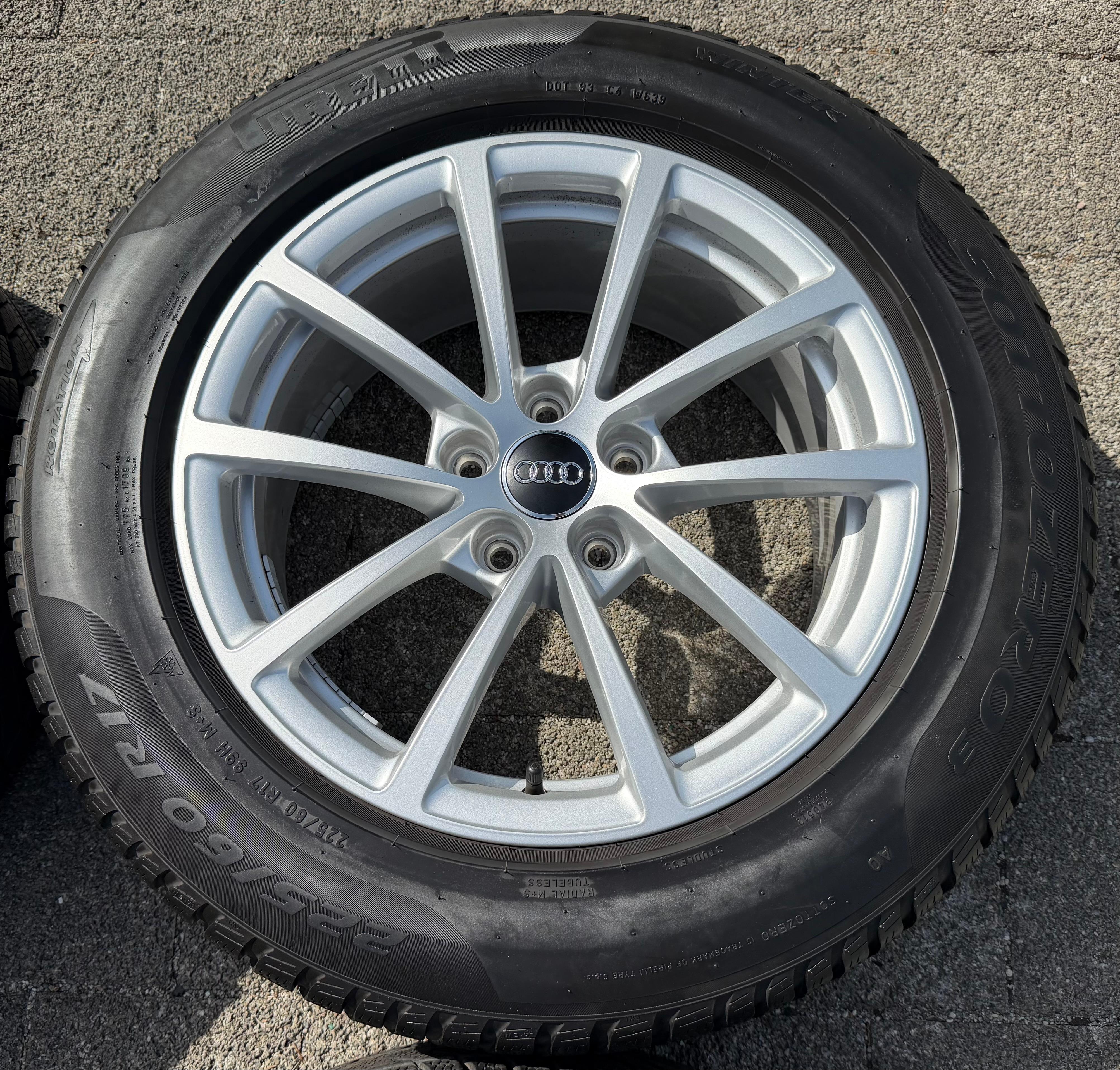 4 Original 17" Alu Winterräder Audi A6 4K C8 F2 225/60R17 99H 4K0601025 2021
