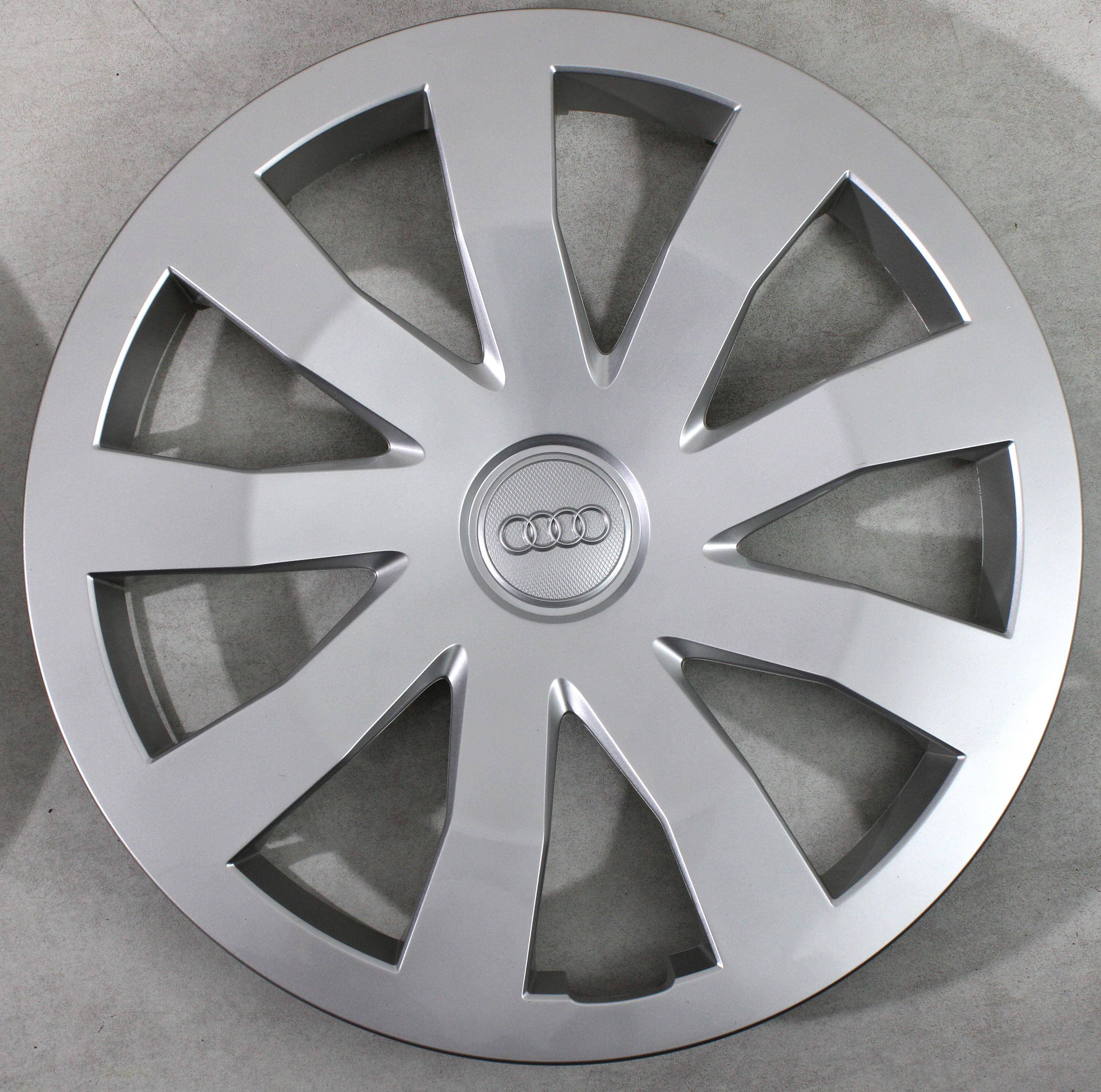 4 ORIGINAL 15" RADKAPPEN RADZIERBLENDEN AUDI A1 GB 82A601147 15 ZOLL